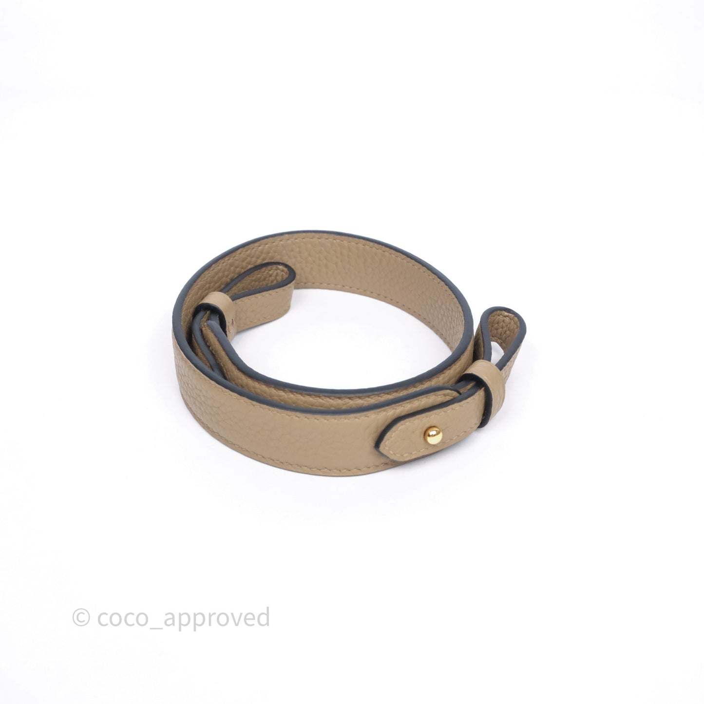 Hermès Mini Evelyne 16 Beige Marfa 8Q Clemence Gold Hardware