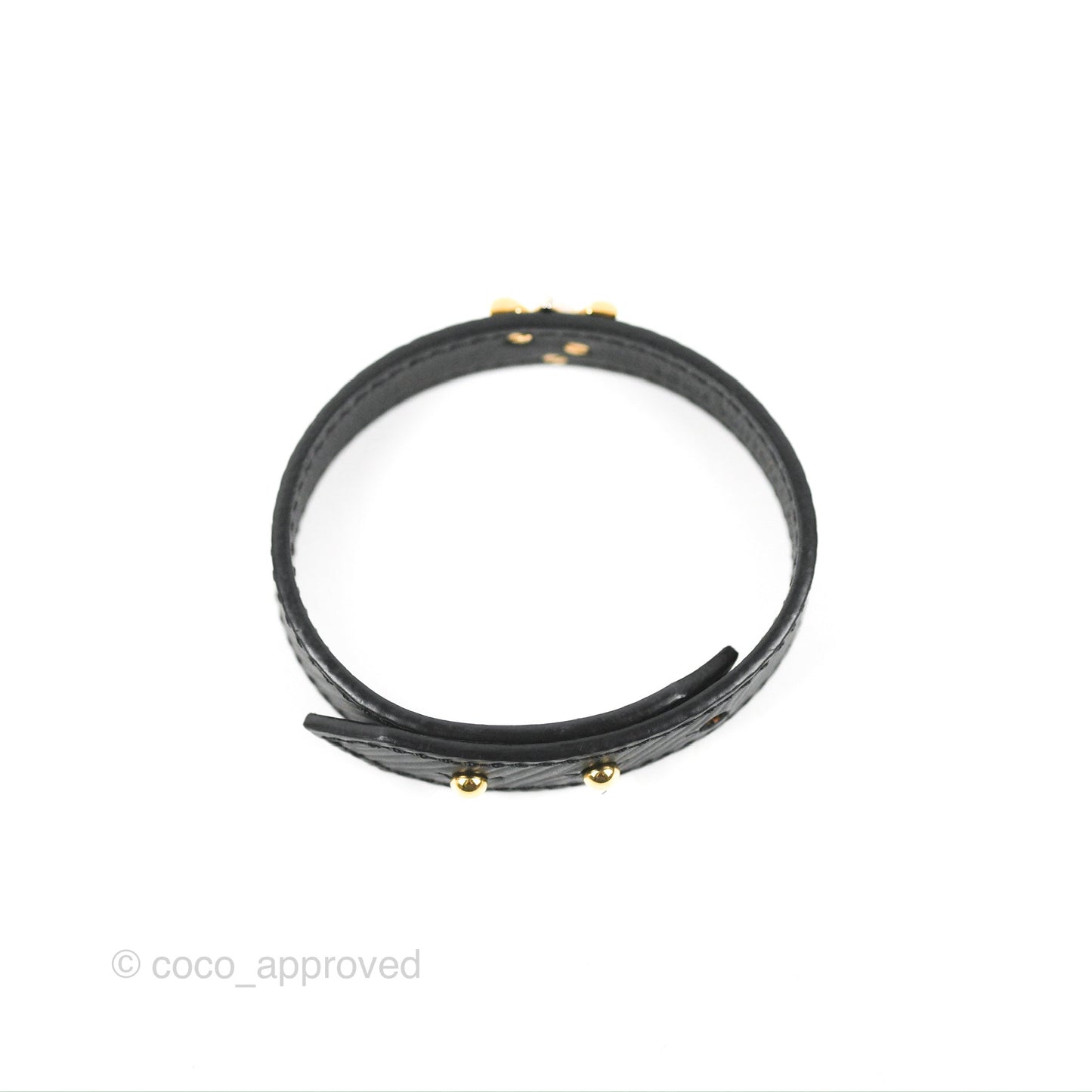 Louis Vuitton Twist Bracelet Black