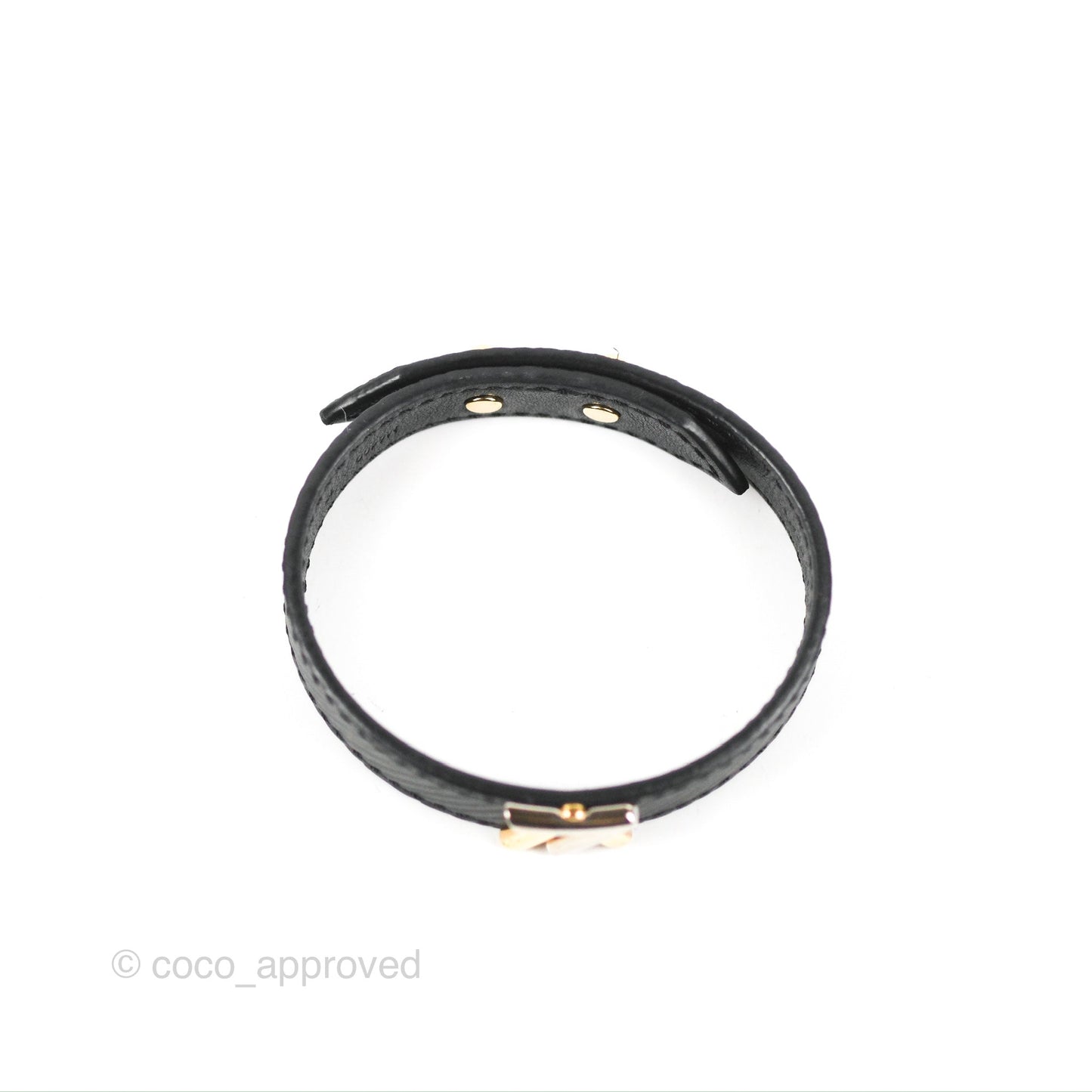 Louis Vuitton Twist Bracelet Black