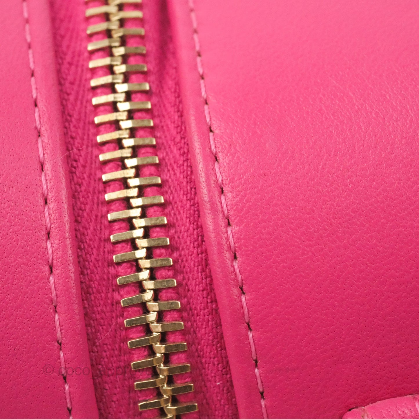 Chanel CC Mania Camera Case Pink Lambskin Gold Hardware