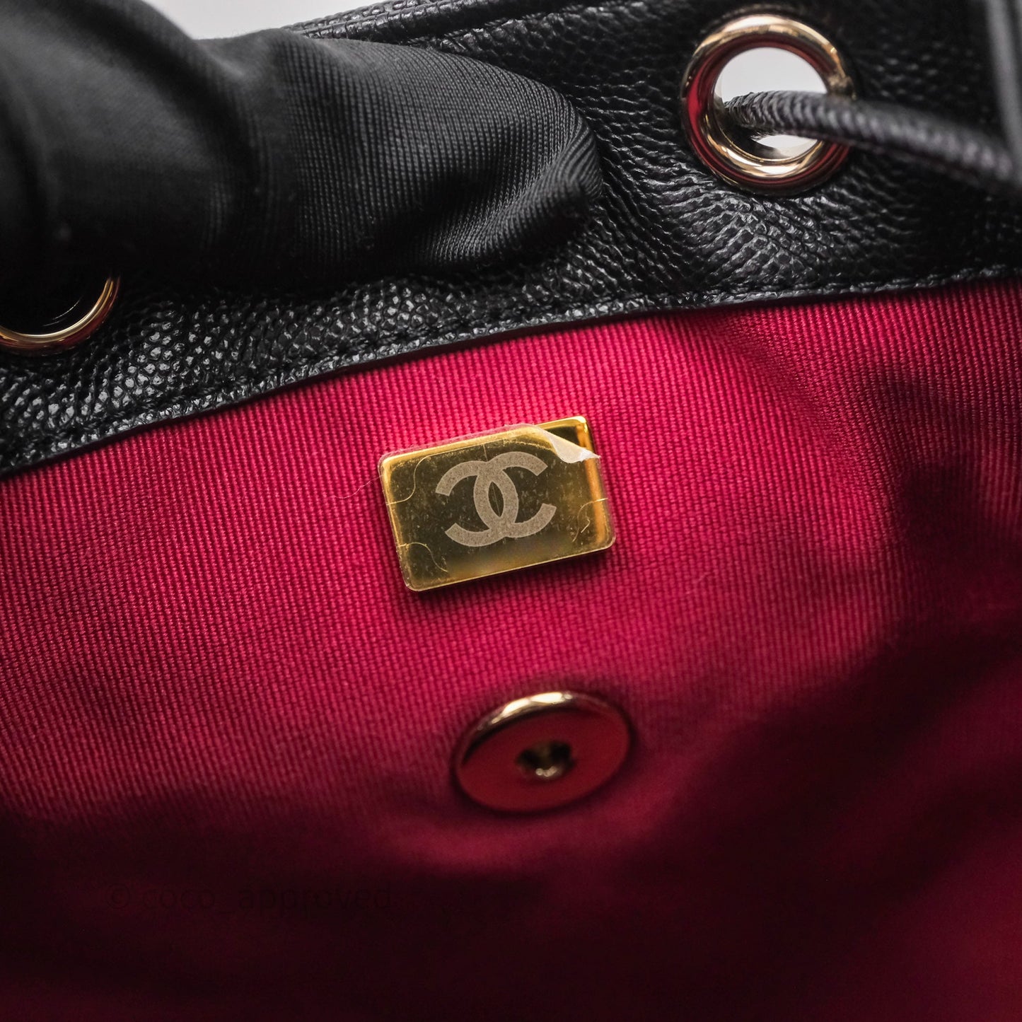 Chanel Urban Spirit Mini Black Caviar Backpack