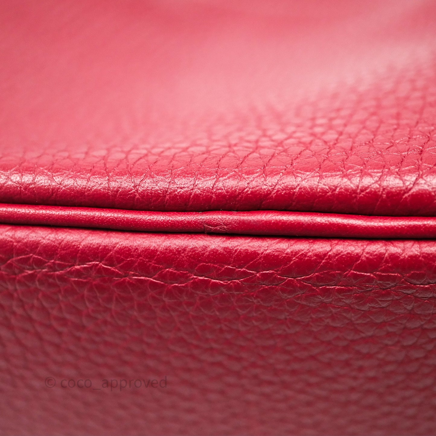 Hermès Mini Lindy 20 Rouge Grenat K1 Clemence Gold Hardware
