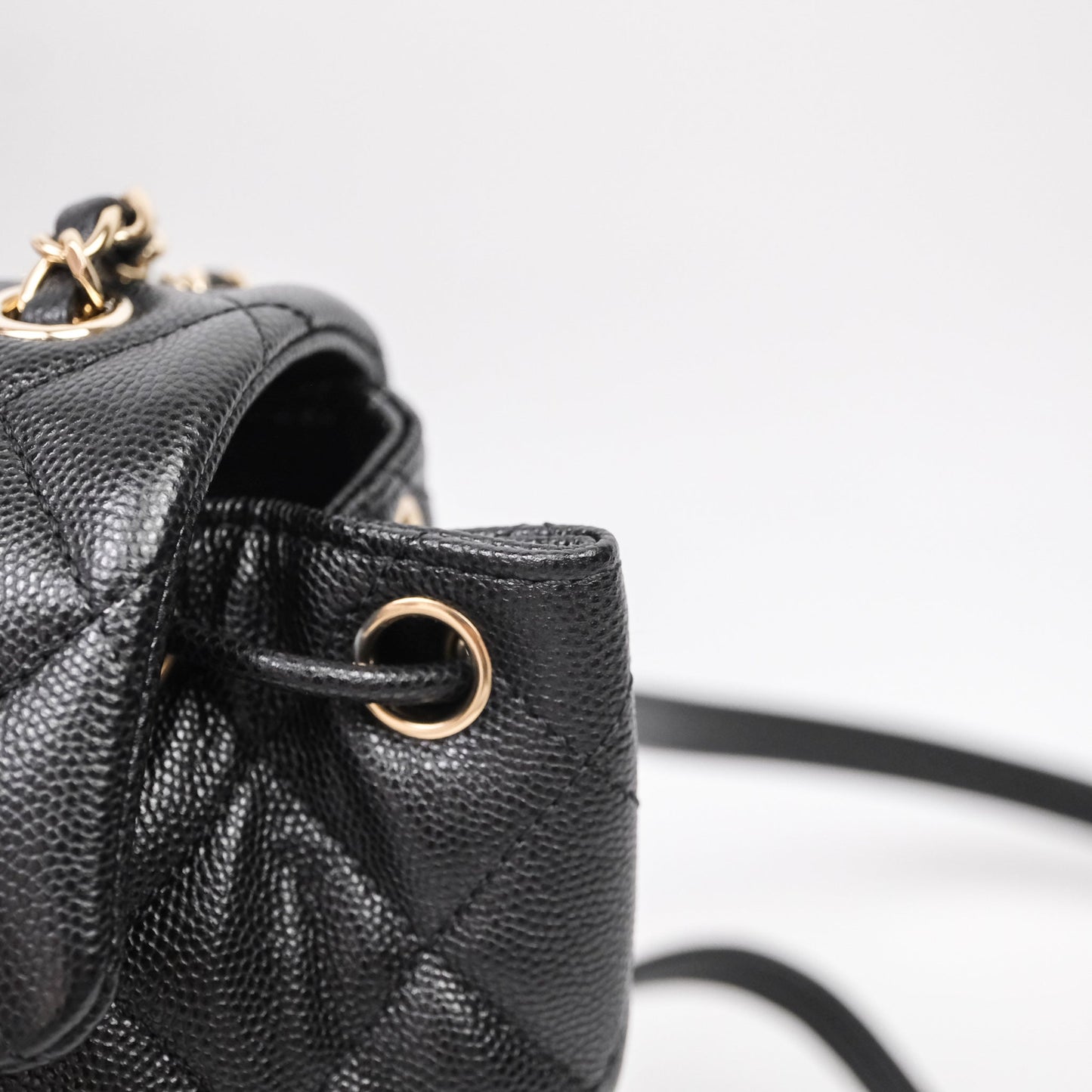 Chanel Urban Spirit Mini Black Caviar Backpack