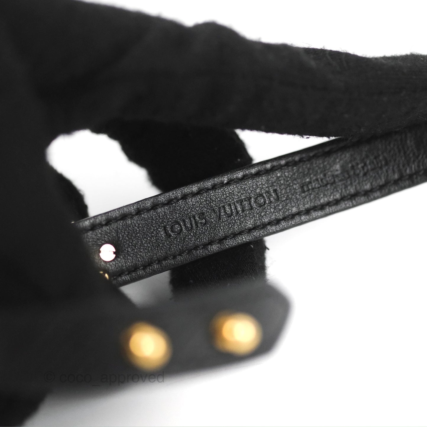 Louis Vuitton Twist Bracelet Black