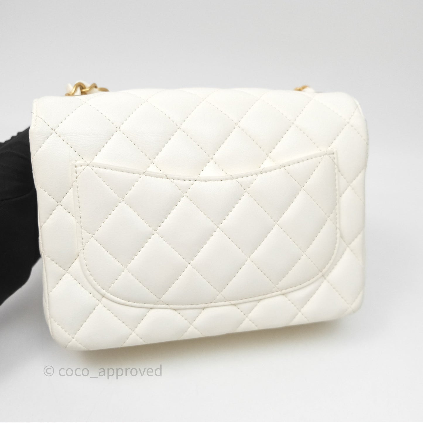 Chanel Casino Chips Chain White Lambskin Flap Bag