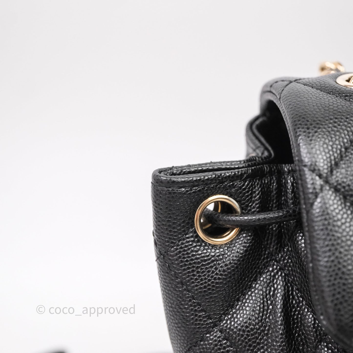 Chanel Urban Spirit Mini Black Caviar Backpack