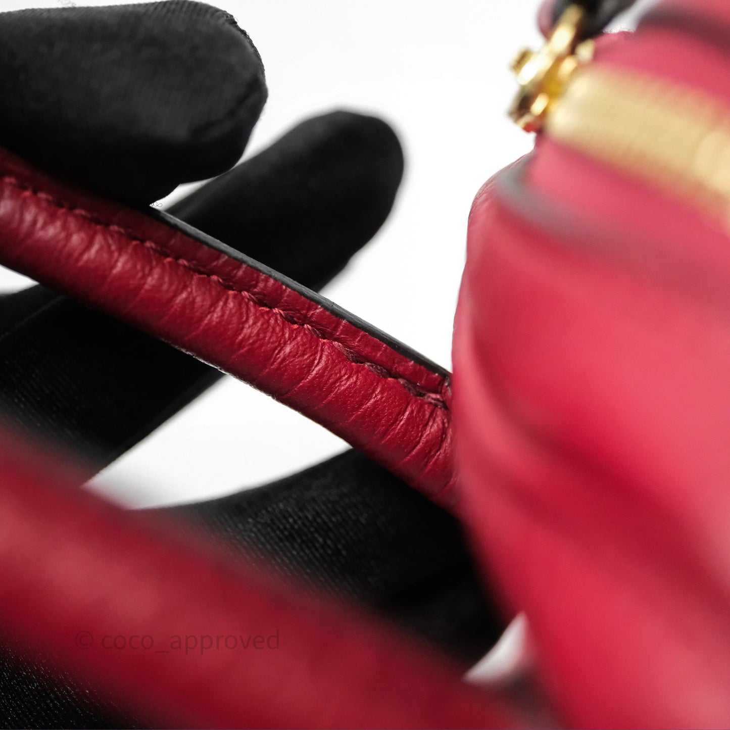 Hermès Mini Lindy 20 Rouge Grenat K1 Clemence Gold Hardware