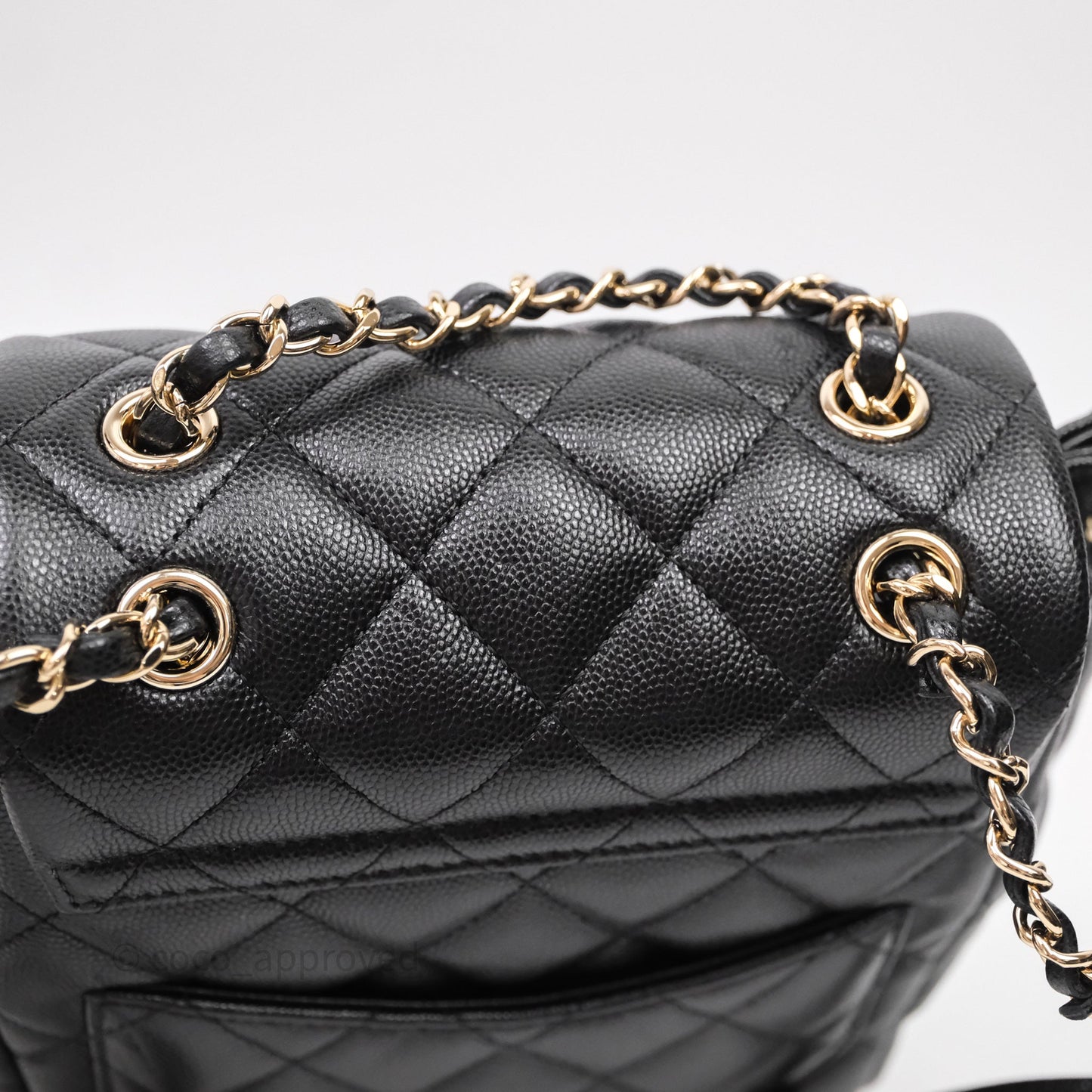 Chanel Urban Spirit Mini Black Caviar Backpack
