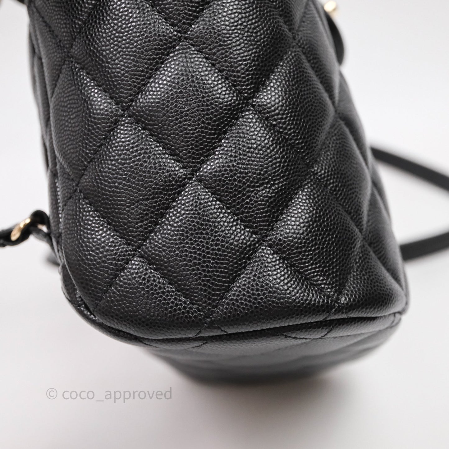 Chanel Urban Spirit Mini Black Caviar Backpack