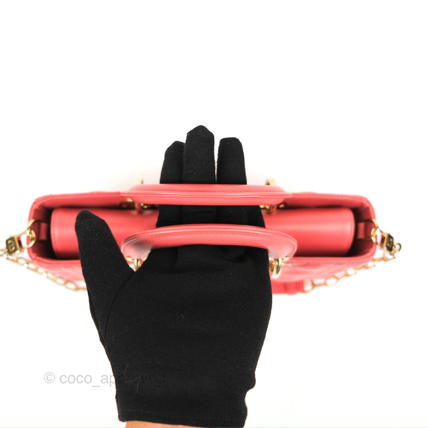 Dior Medium Lady D-Joy Bag Pink Lambskin Cannage