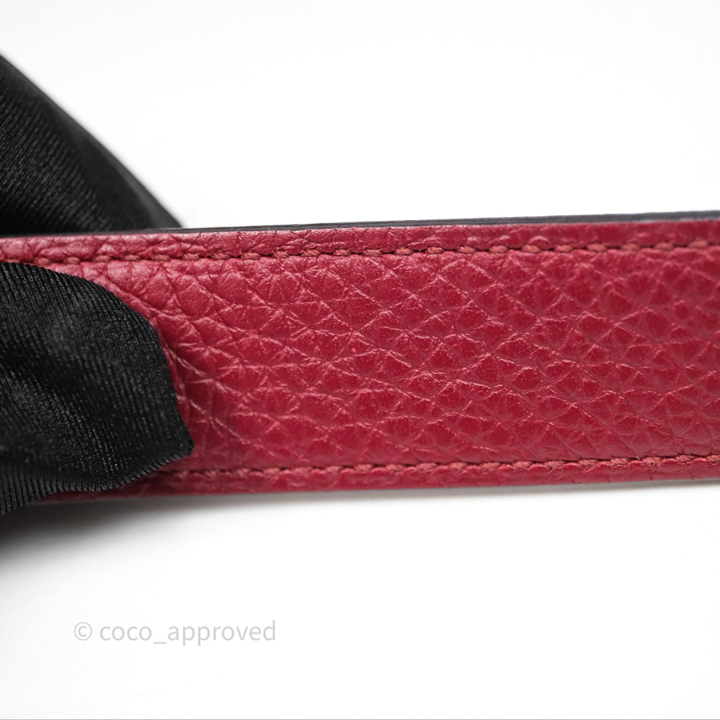 Hermès Mini Lindy 20 Rouge Grenat K1 Clemence Gold Hardware