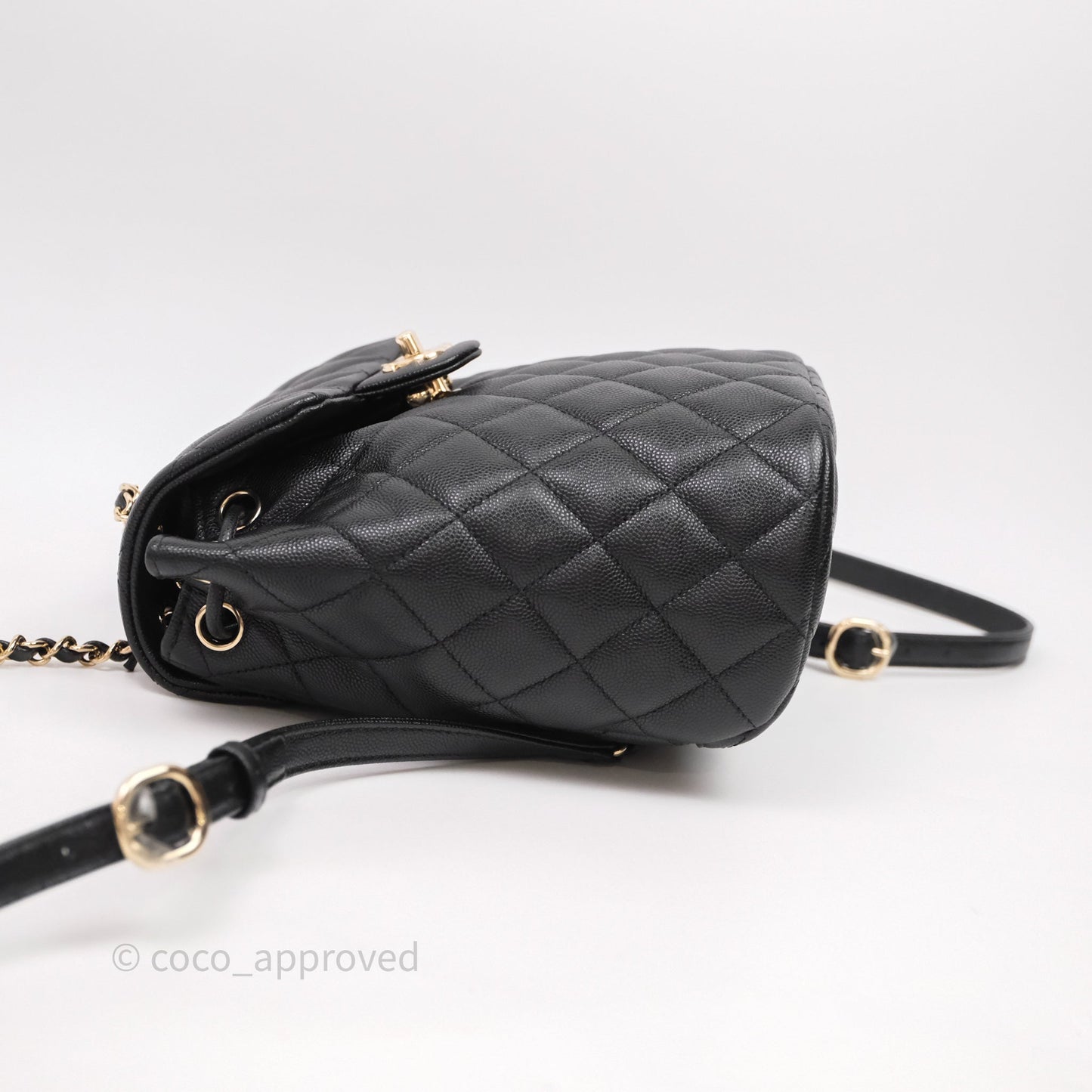 Chanel Urban Spirit Mini Black Caviar Backpack