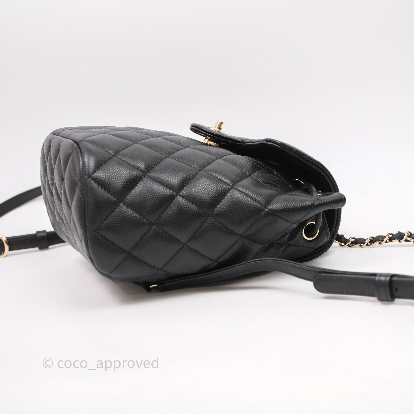Chanel Urban Spirit Mini Black Caviar Backpack
