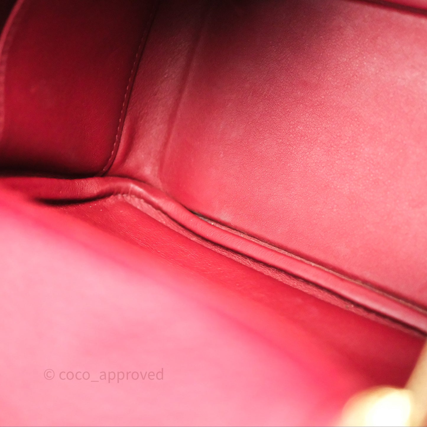 Hermès Mini Lindy 20 Rouge Grenat K1 Clemence Gold Hardware