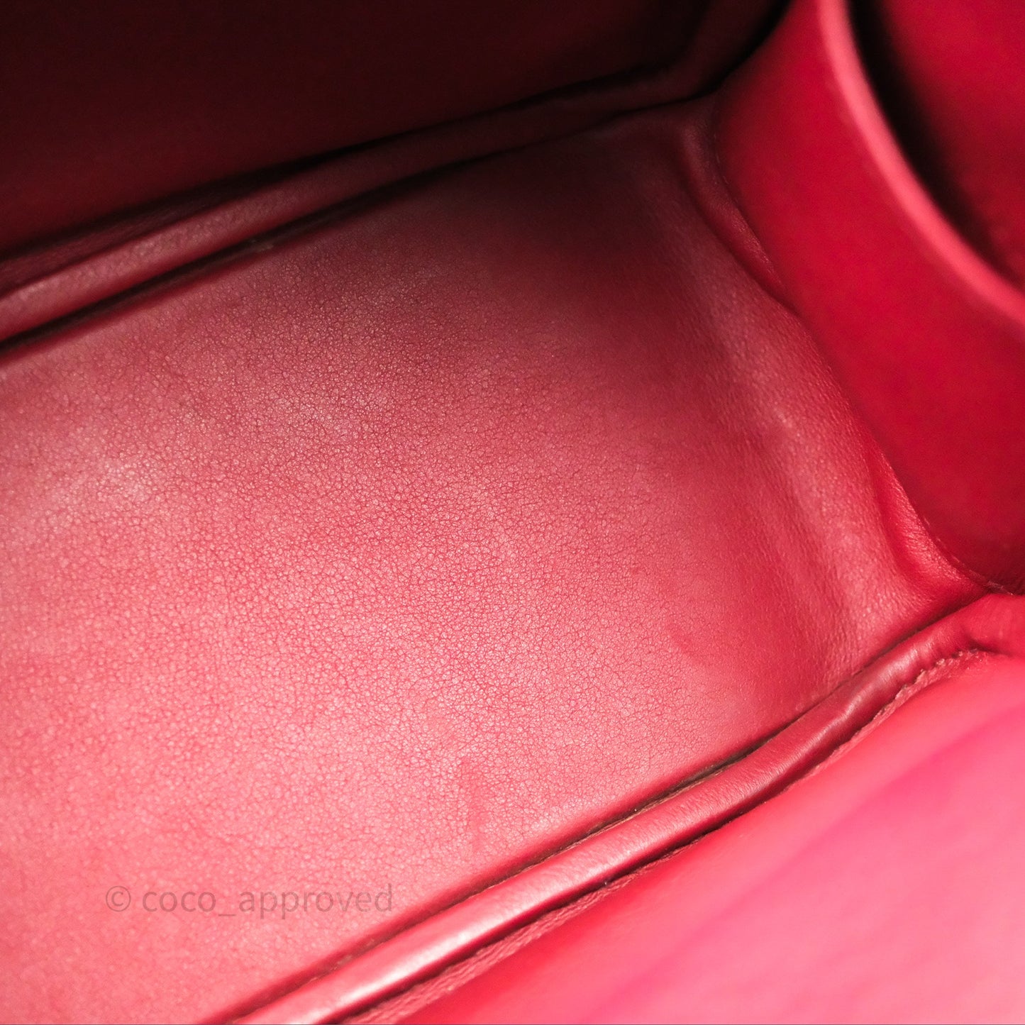 Hermès Mini Lindy 20 Rouge Grenat K1 Clemence Gold Hardware