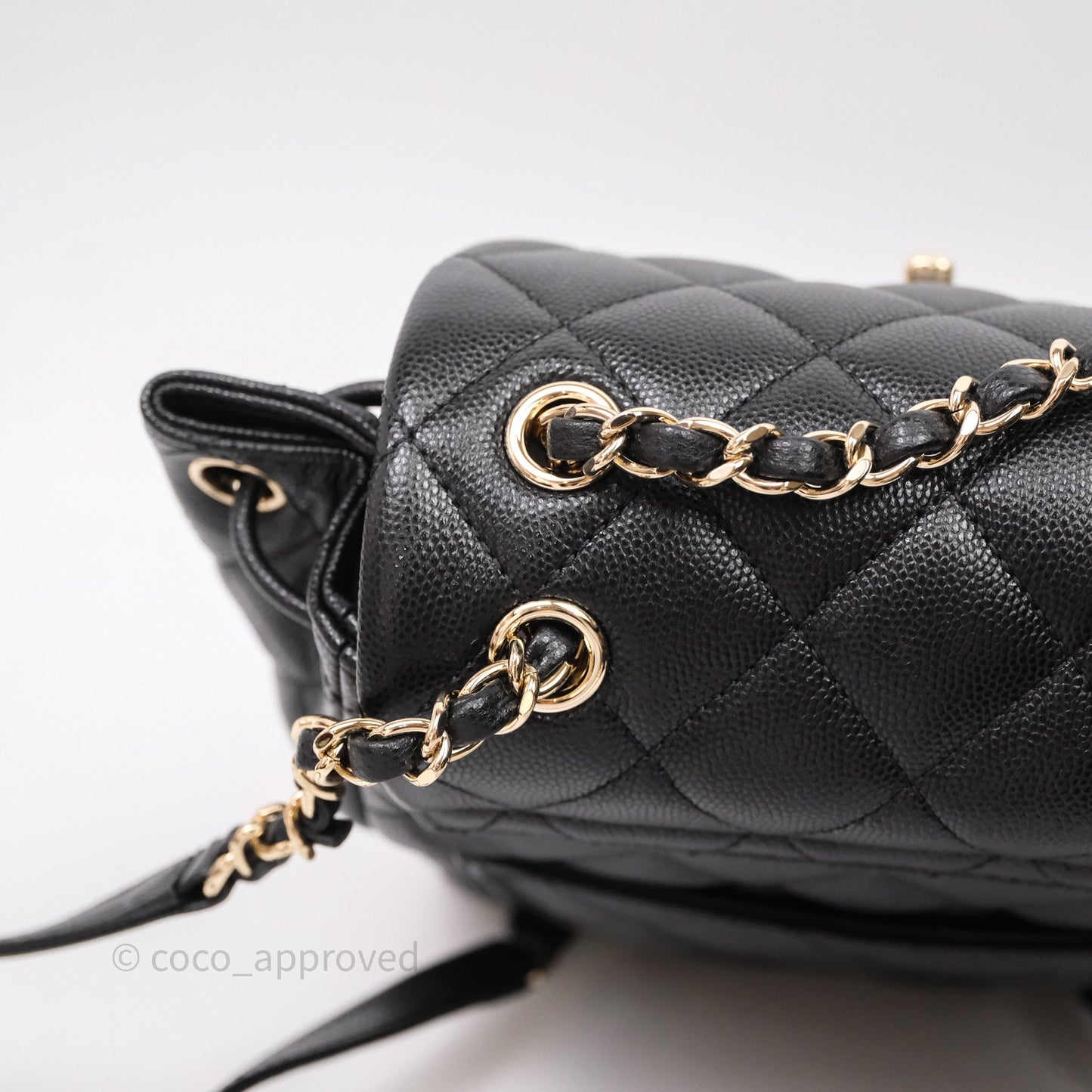 Chanel Urban Spirit Mini Black Caviar Backpack