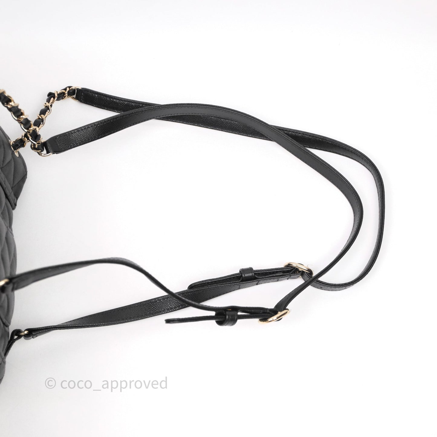 Chanel Urban Spirit Mini Black Caviar Backpack