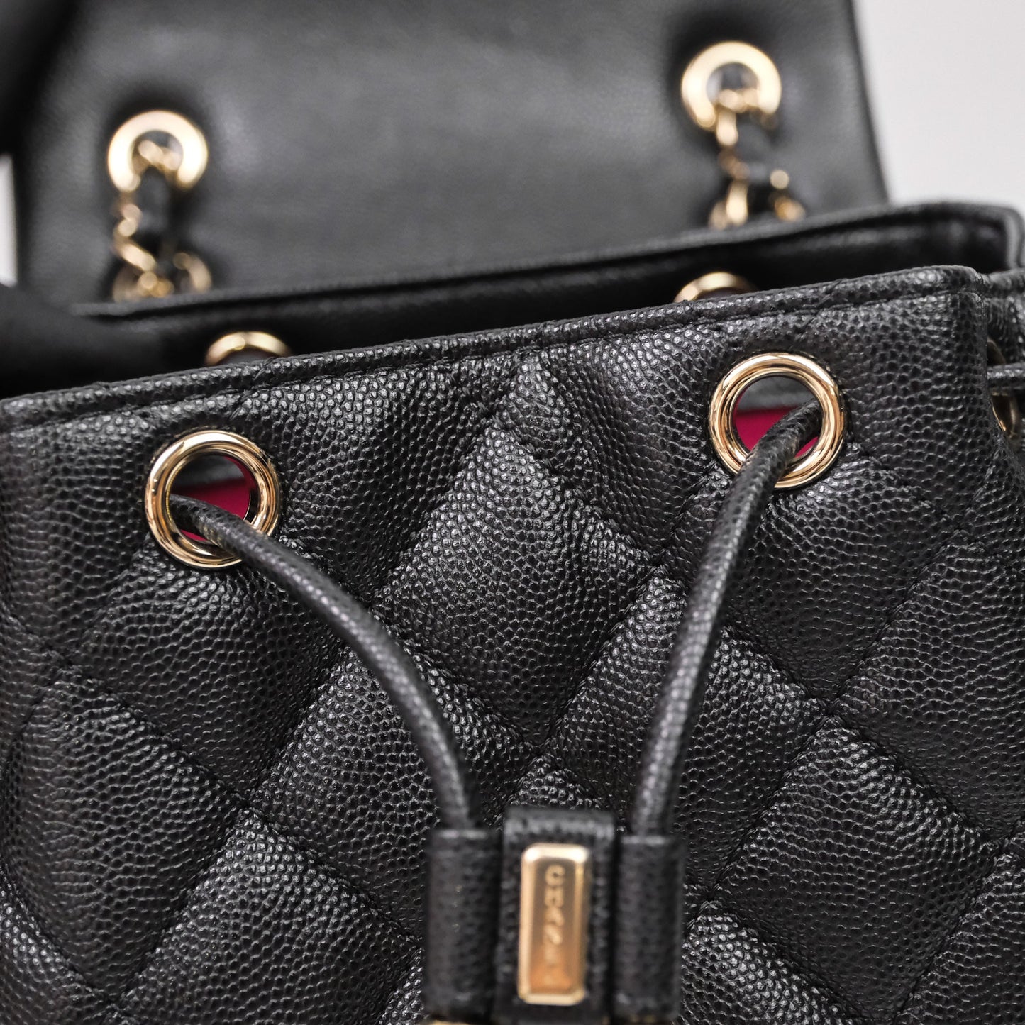 Chanel Urban Spirit Mini Black Caviar Backpack