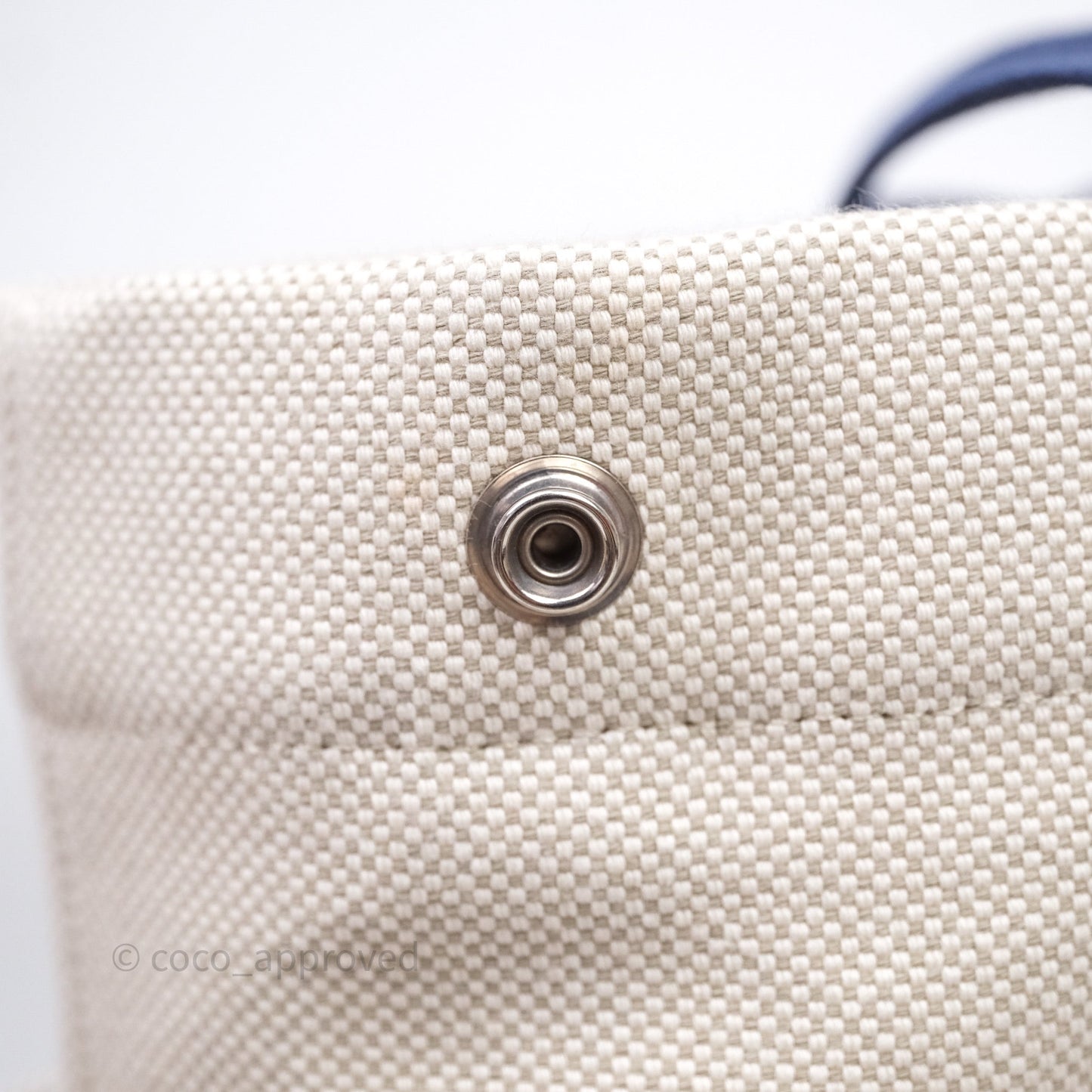 Hermes Cabriole Nappy Bag Gris Perle