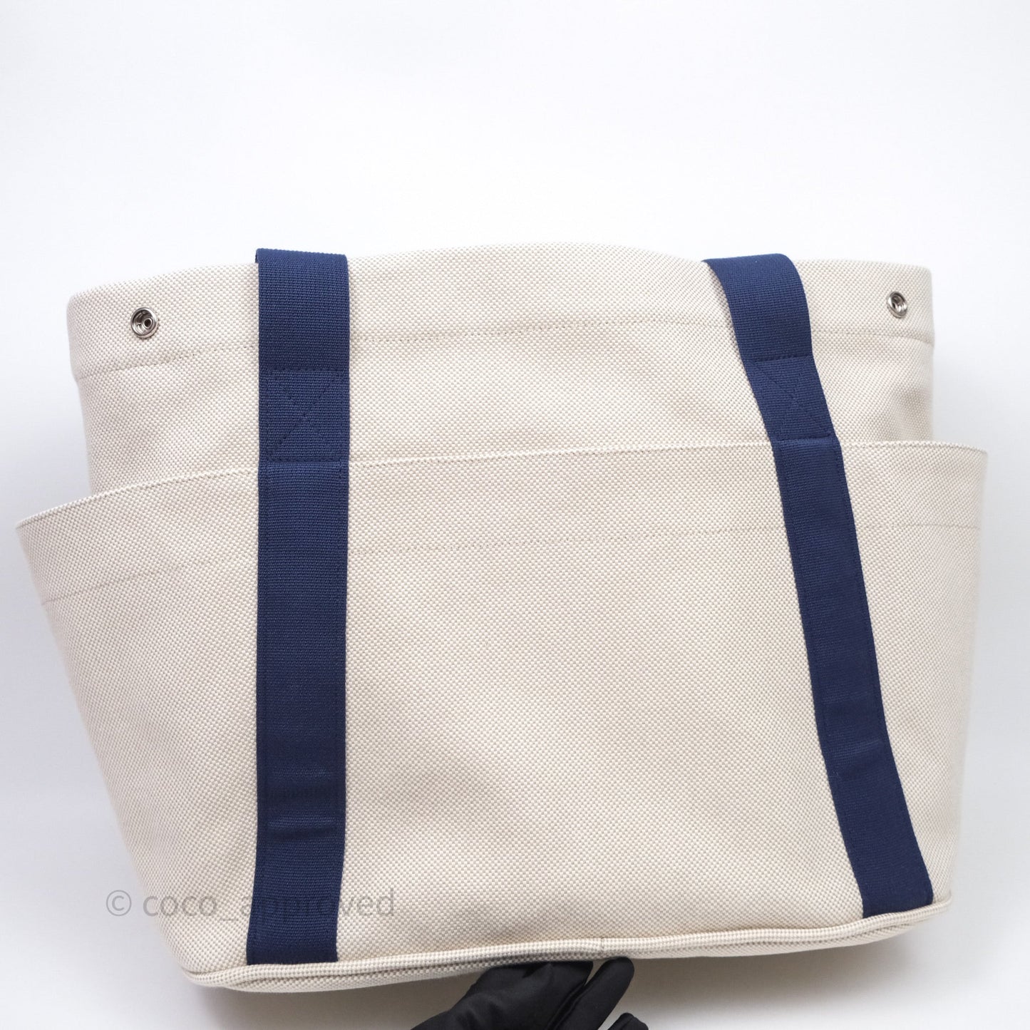 Hermes Cabriole Nappy Bag Gris Perle
