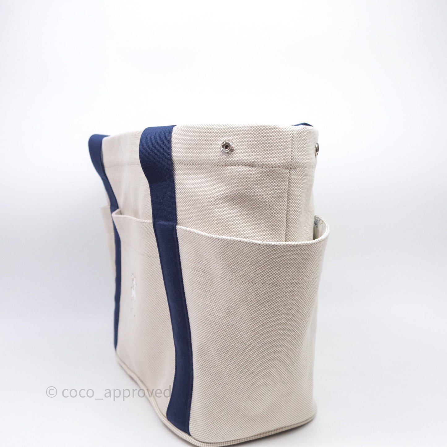 Hermes Cabriole Nappy Bag Gris Perle