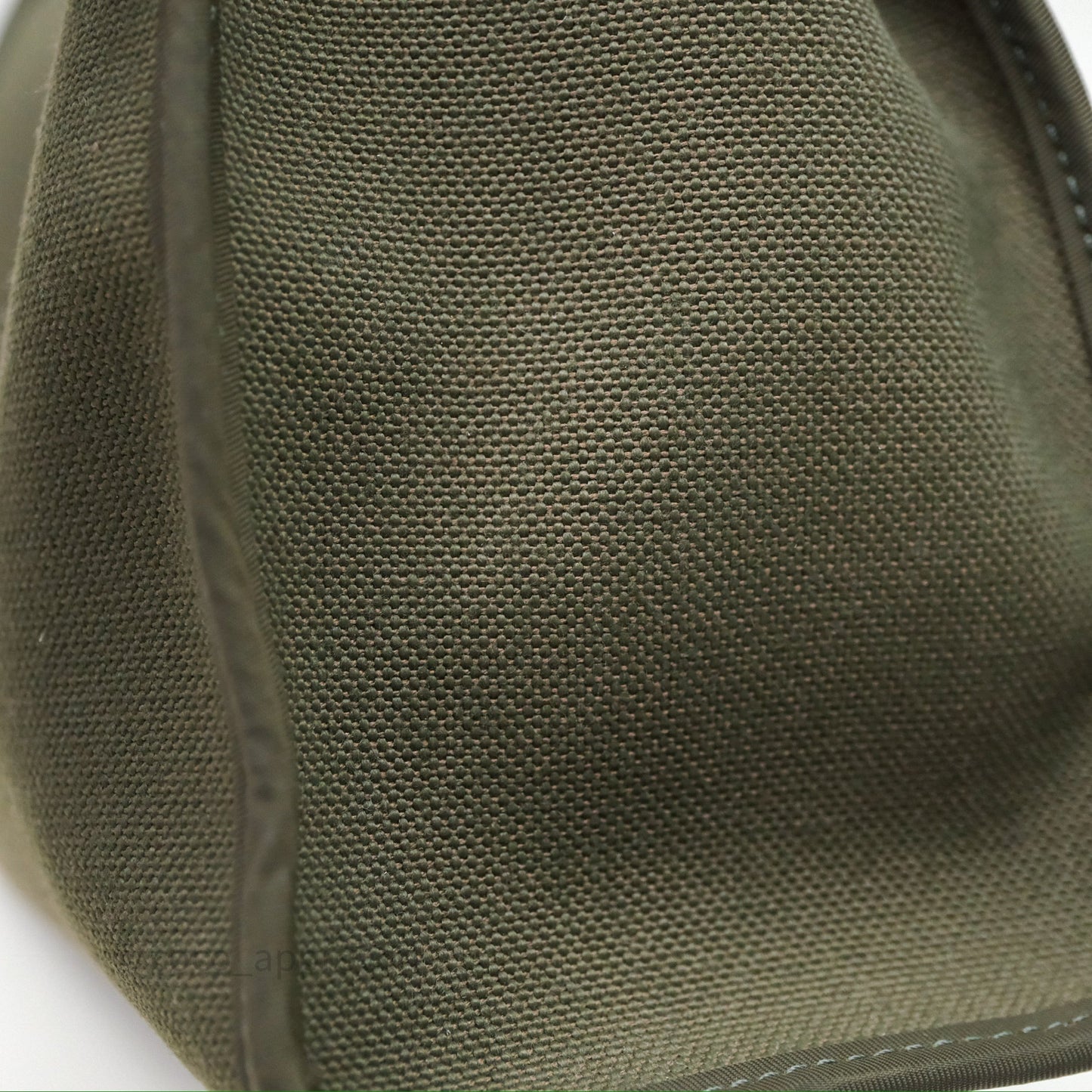 Hermès Herbag Zip 31 Khaki Canvas Palladium Hardware