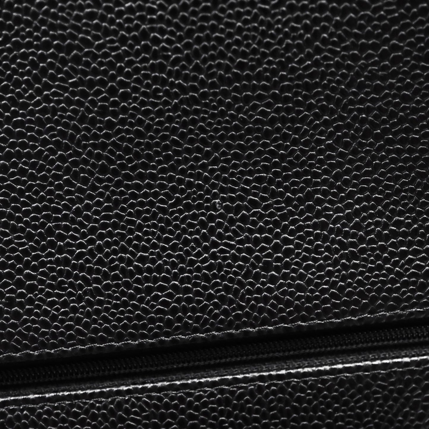 Chanel Quilted Jumbo Double Flap Black Caviar Gold Hardware