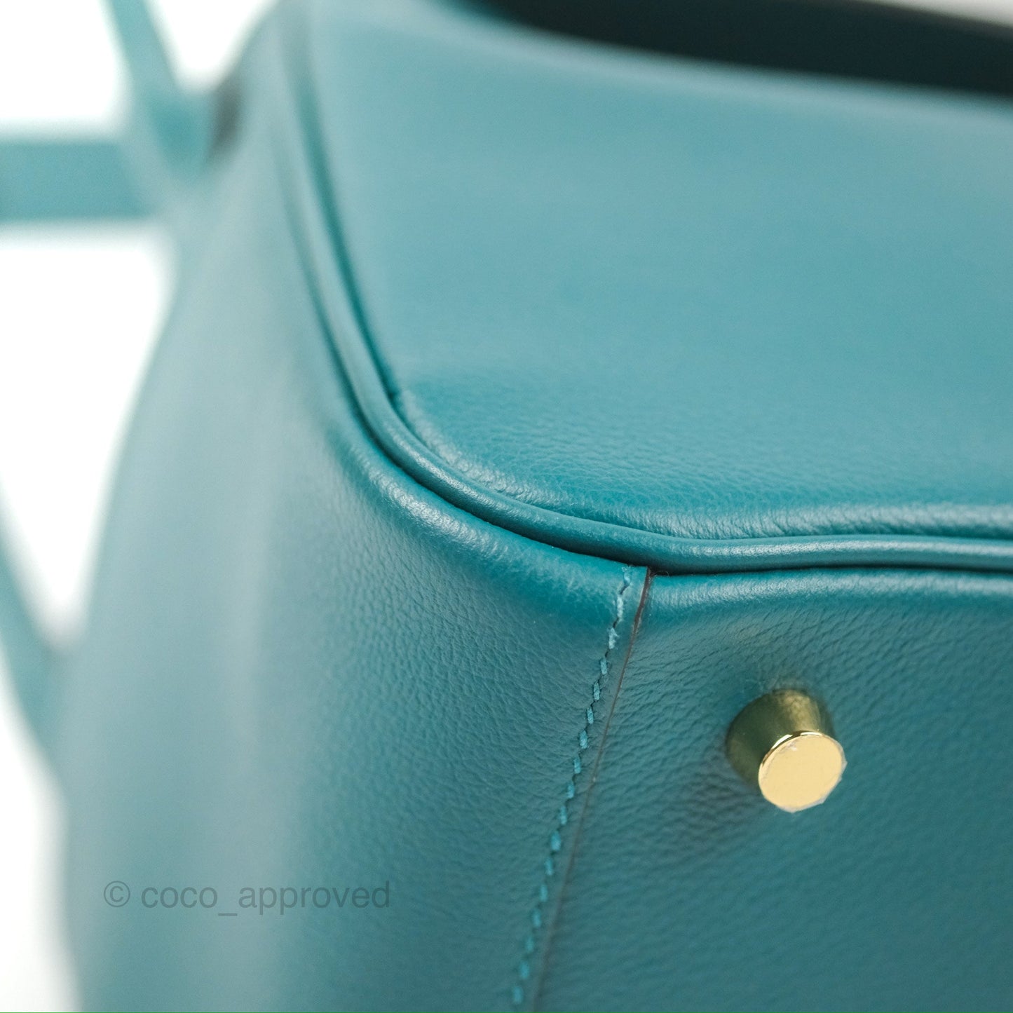 Hermès Lindy 26 Vert Bosphore Evercolor Gold Hardware