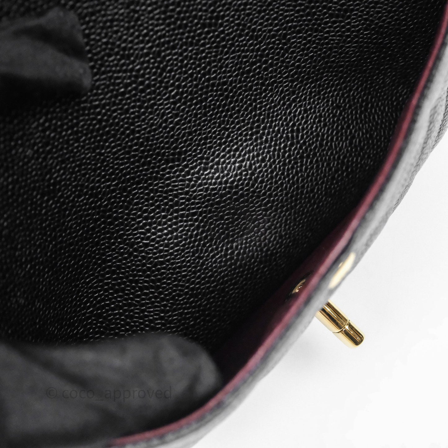 Chanel Quilted Jumbo Double Flap Black Caviar Gold Hardware