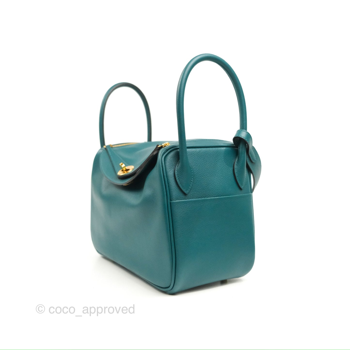 Hermès Lindy 26 Vert Bosphore Evercolor Gold Hardware