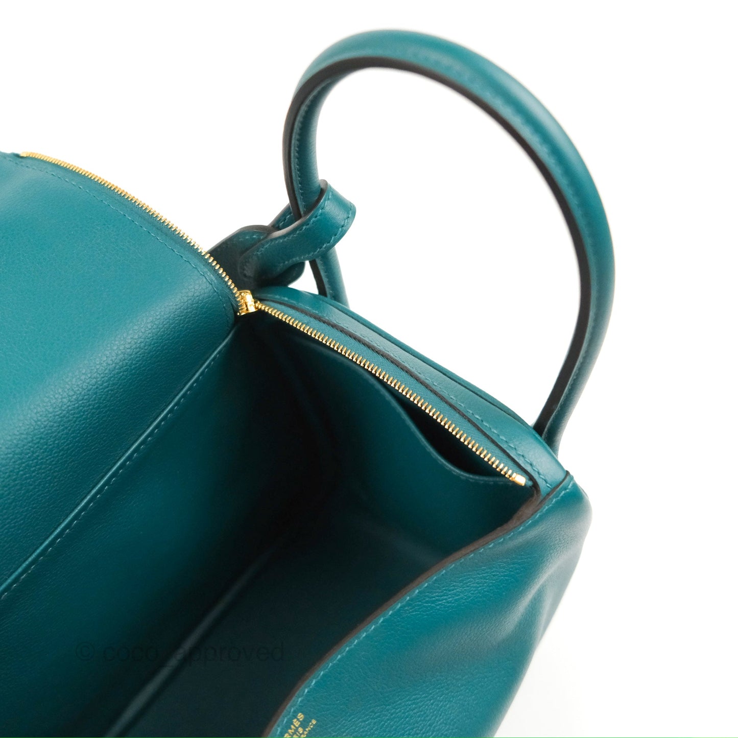 Hermès Lindy 26 Vert Bosphore Evercolor Gold Hardware