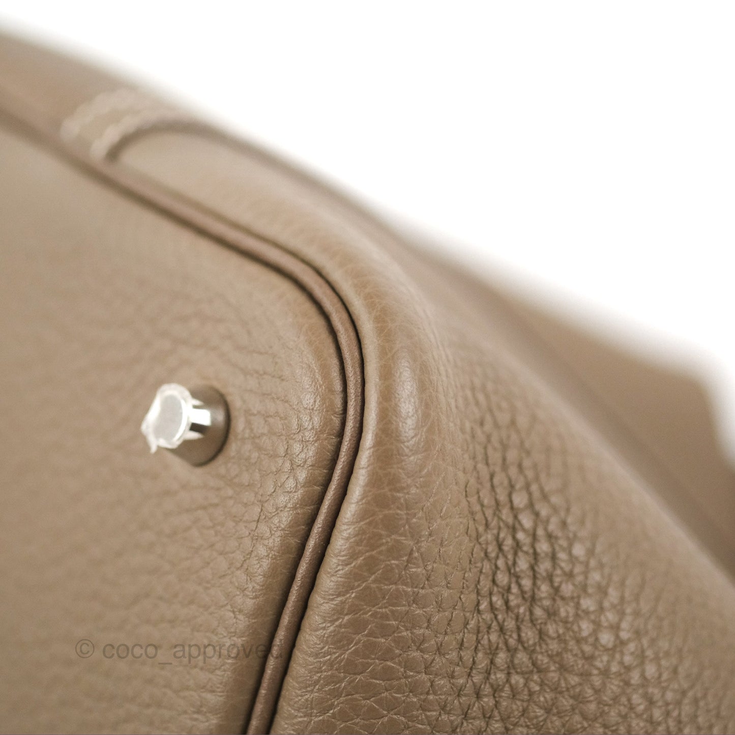 Hermès Picotin 22 Etoupe Clemence Palladium Hardware