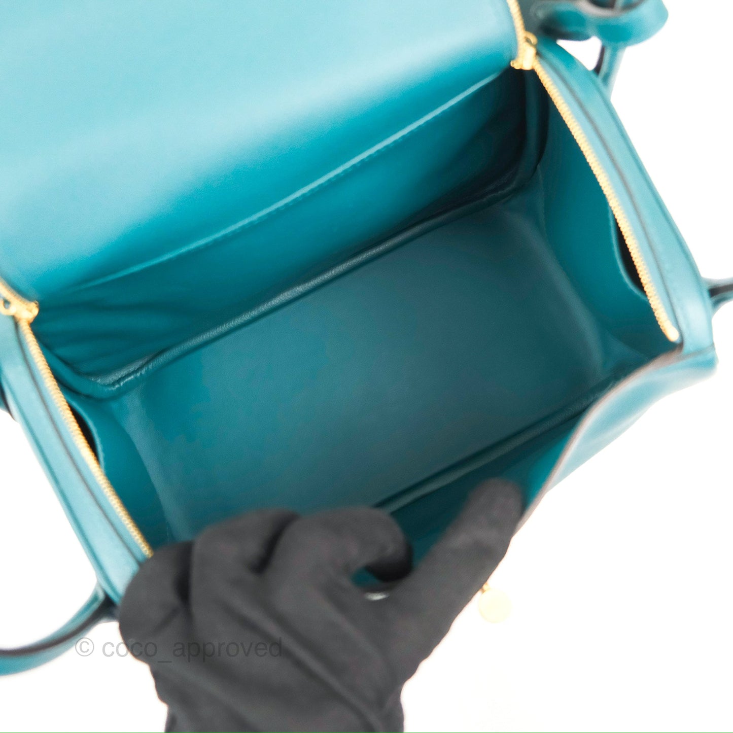 Hermès Lindy 26 Vert Bosphore Evercolor Gold Hardware