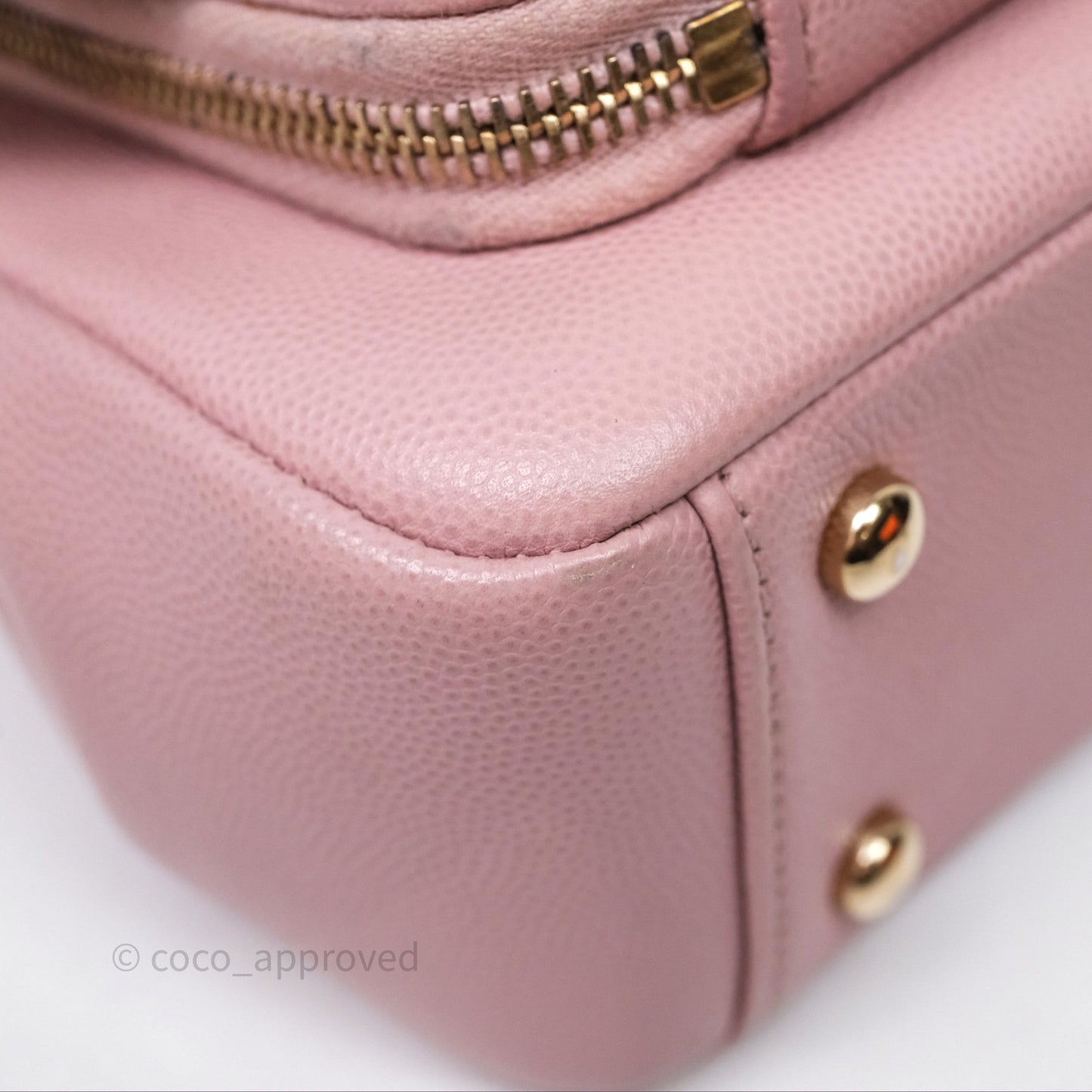 Chanel Quilted Medium Business Affinity Flap Pink Caviar Gold Hardware