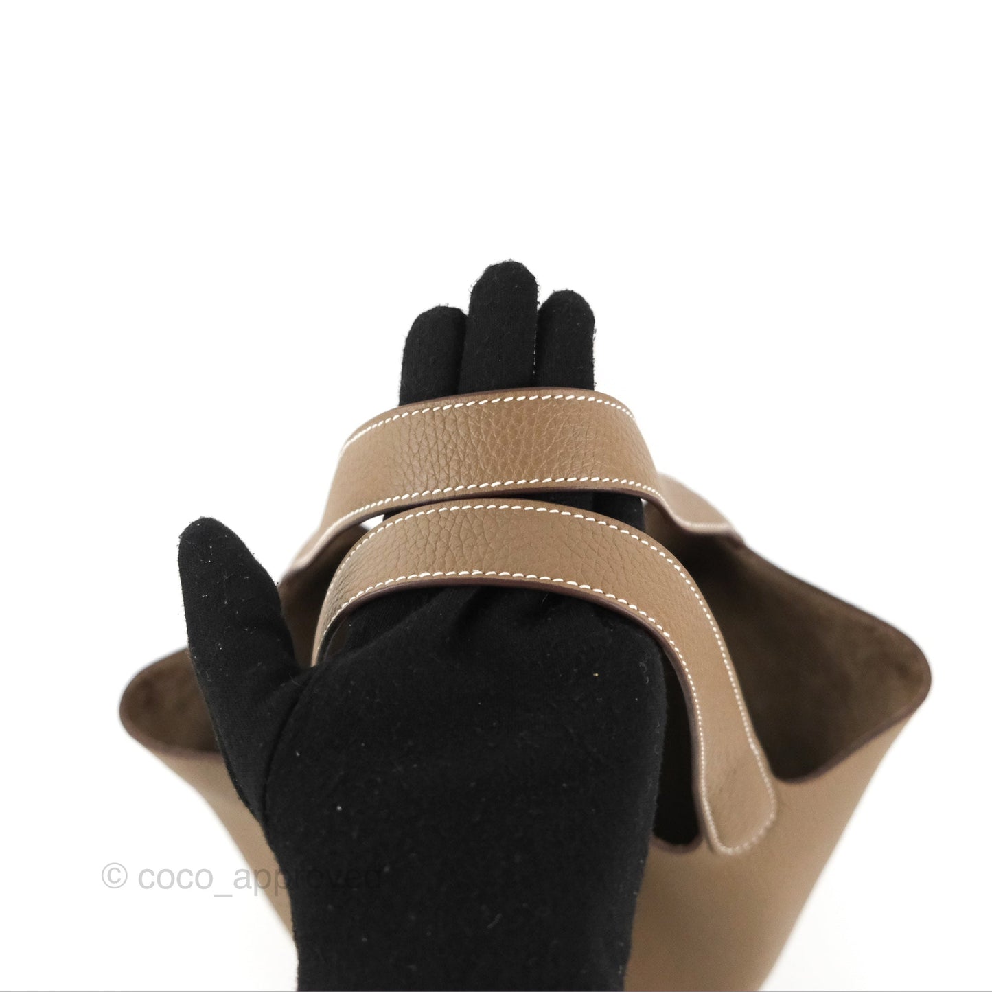 Hermès Picotin 22 Etoupe Clemence Palladium Hardware