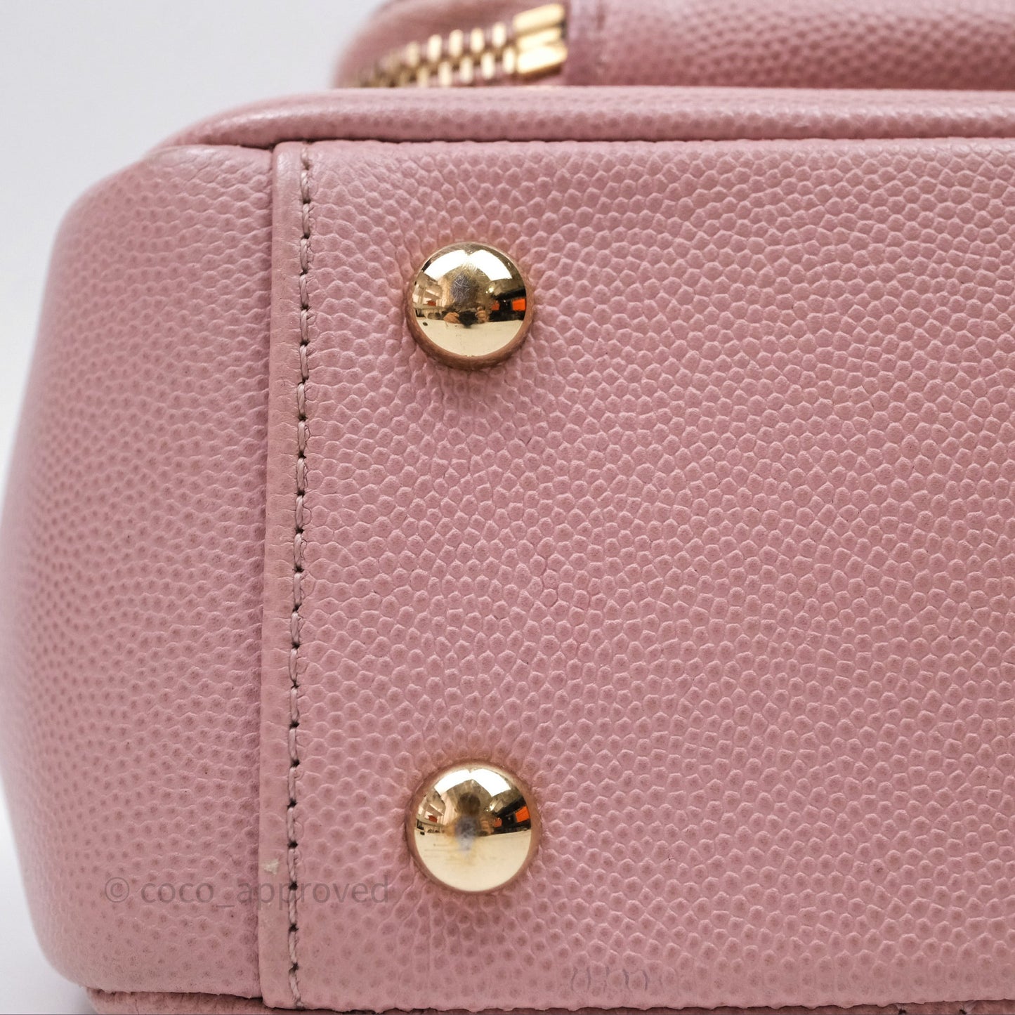 Chanel Quilted Medium Business Affinity Flap Pink Caviar Gold Hardware