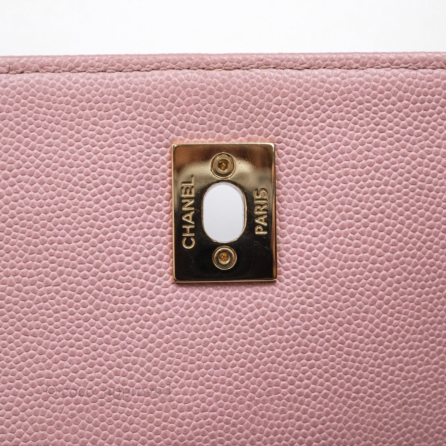 Chanel Quilted Medium Business Affinity Flap Pink Caviar Gold Hardware