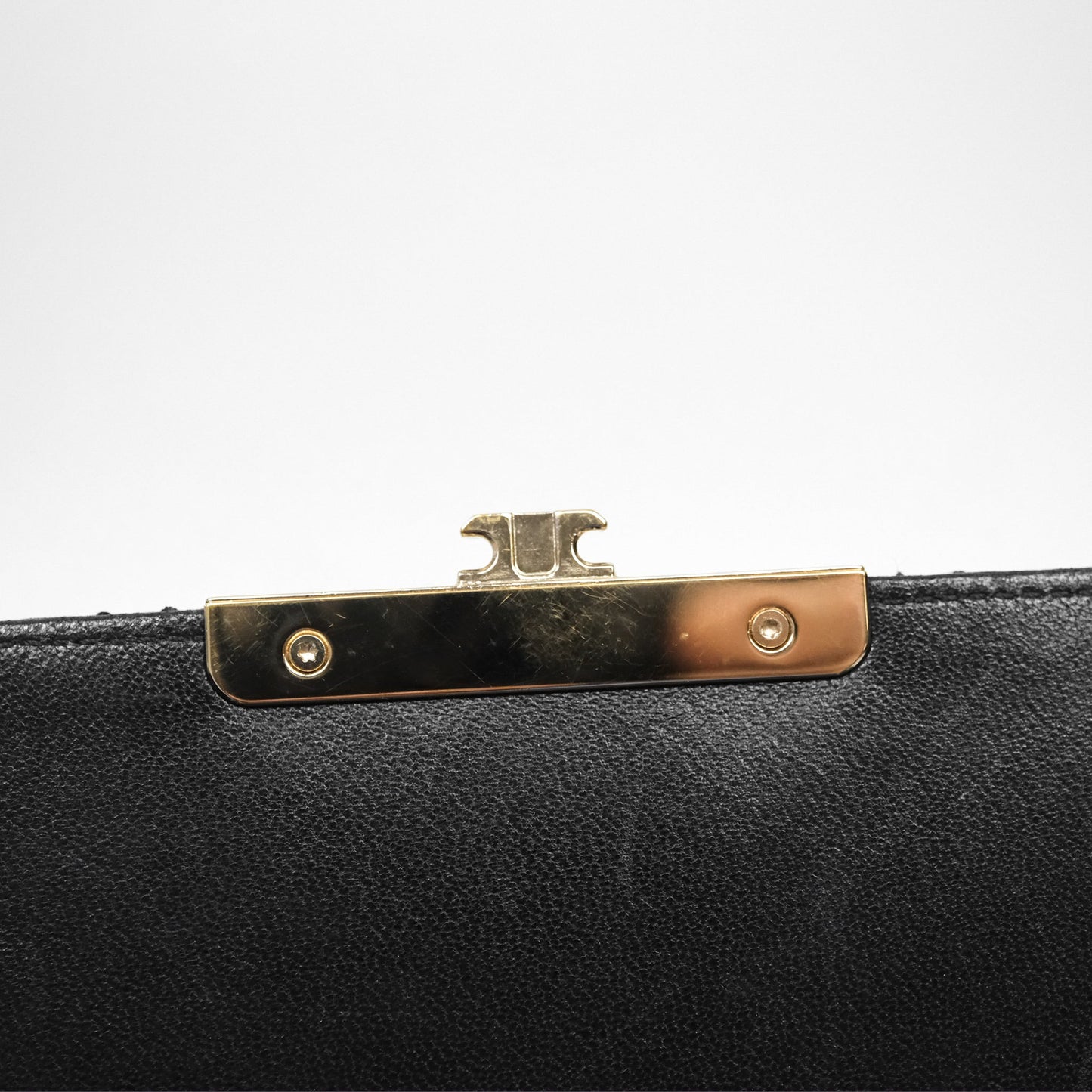 Chanel Beauty Lock Flap Bag Black Calfskin Gold Hardware