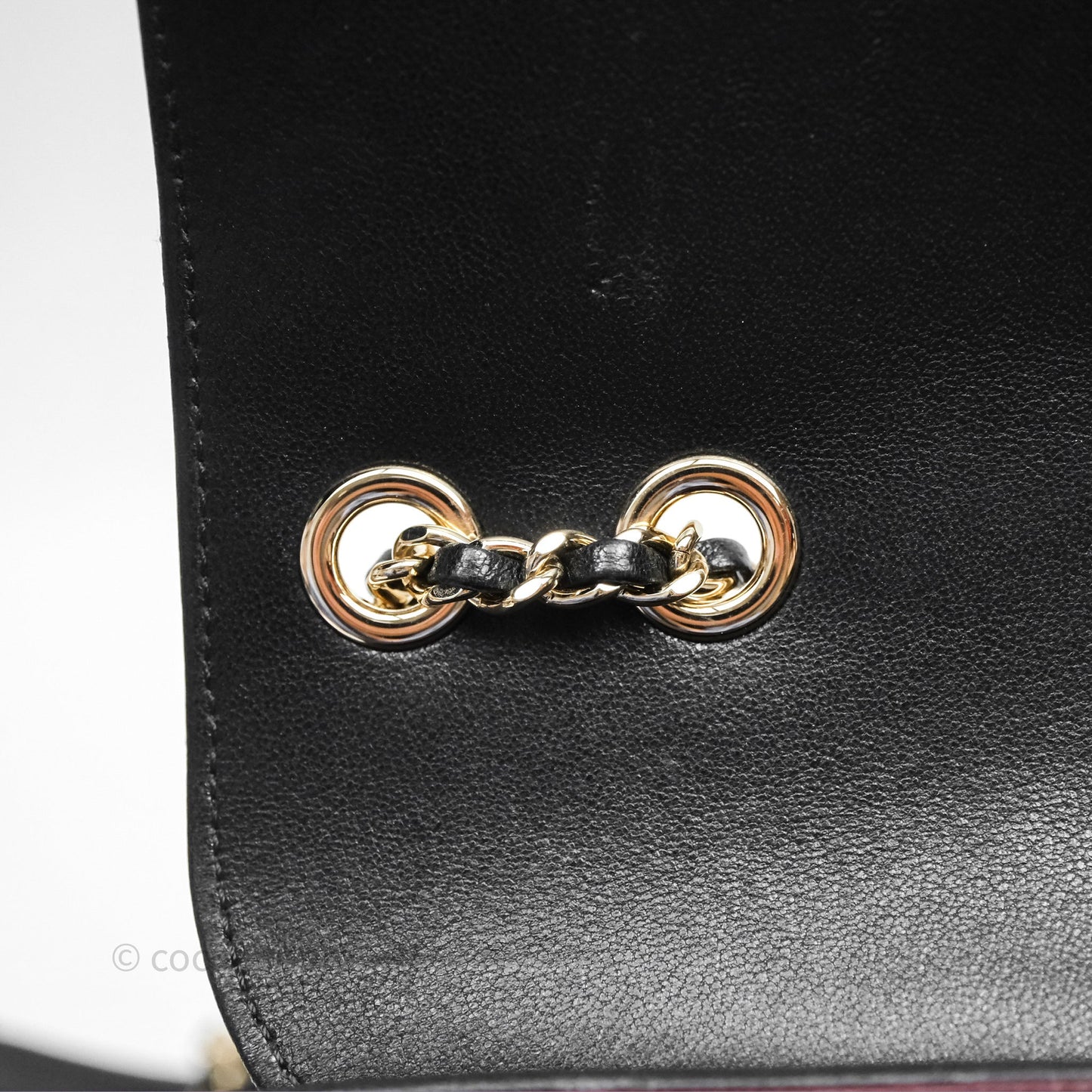 Chanel Beauty Lock Flap Bag Black Calfskin Gold Hardware
