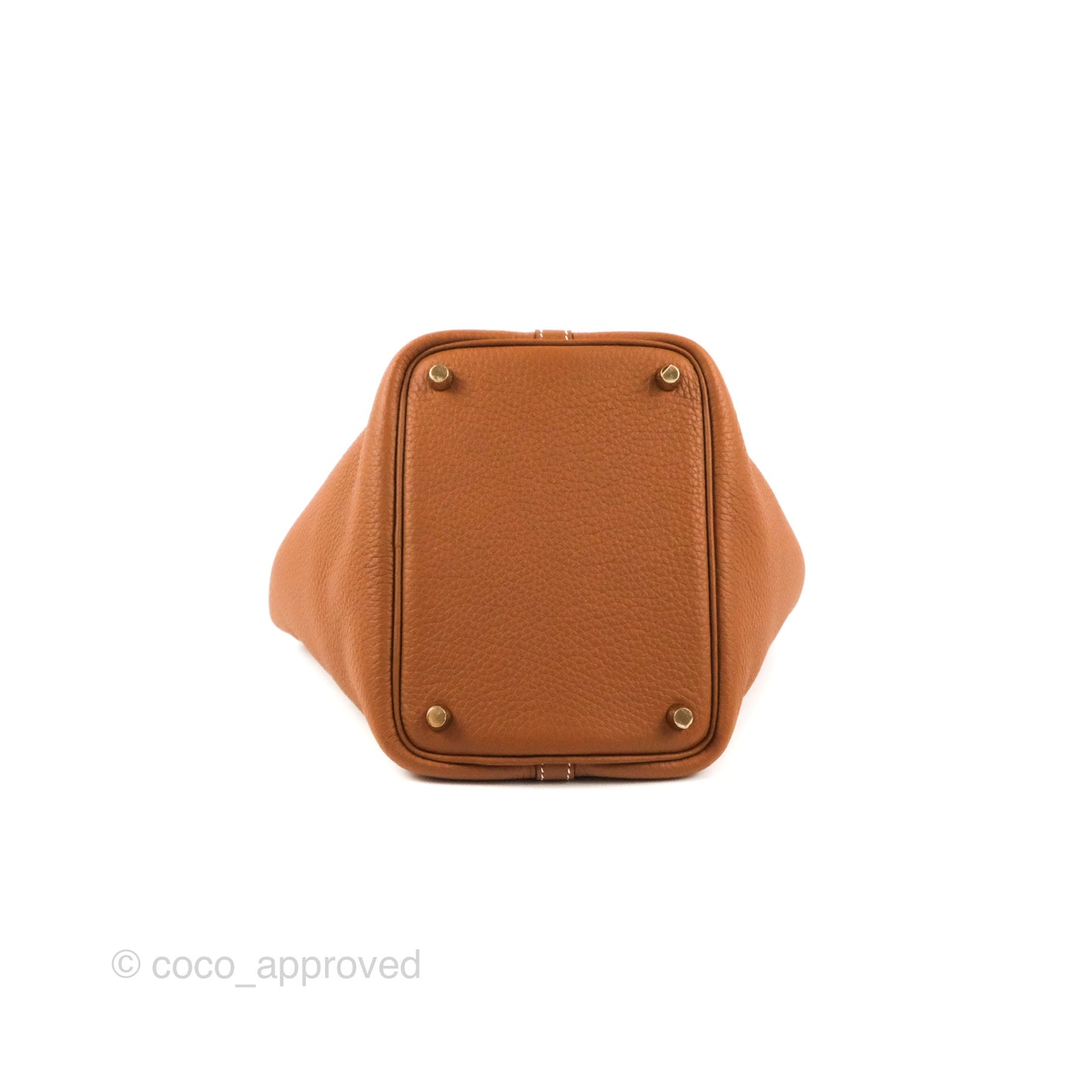 Hermès Picotin 18 Gold Clemence Gold Hardware