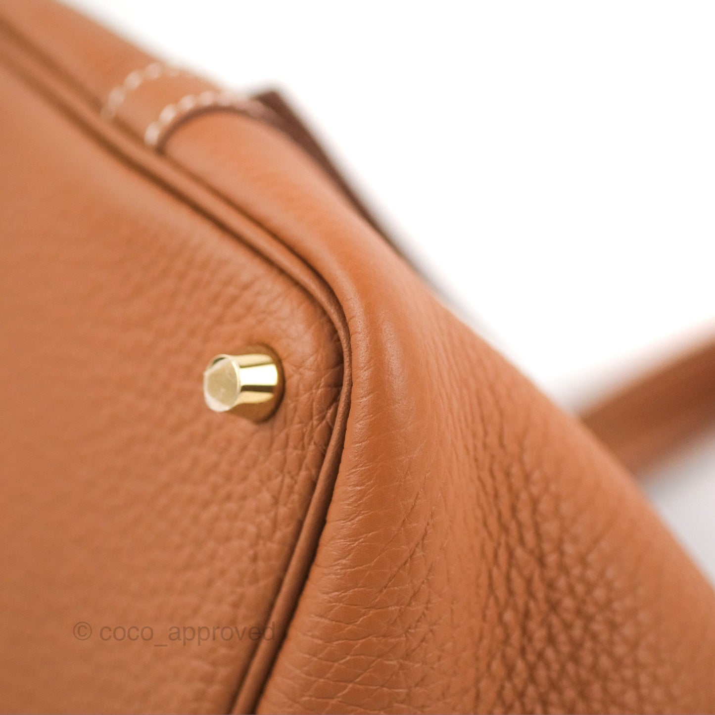Hermès Picotin 18 Gold Clemence Gold Hardware