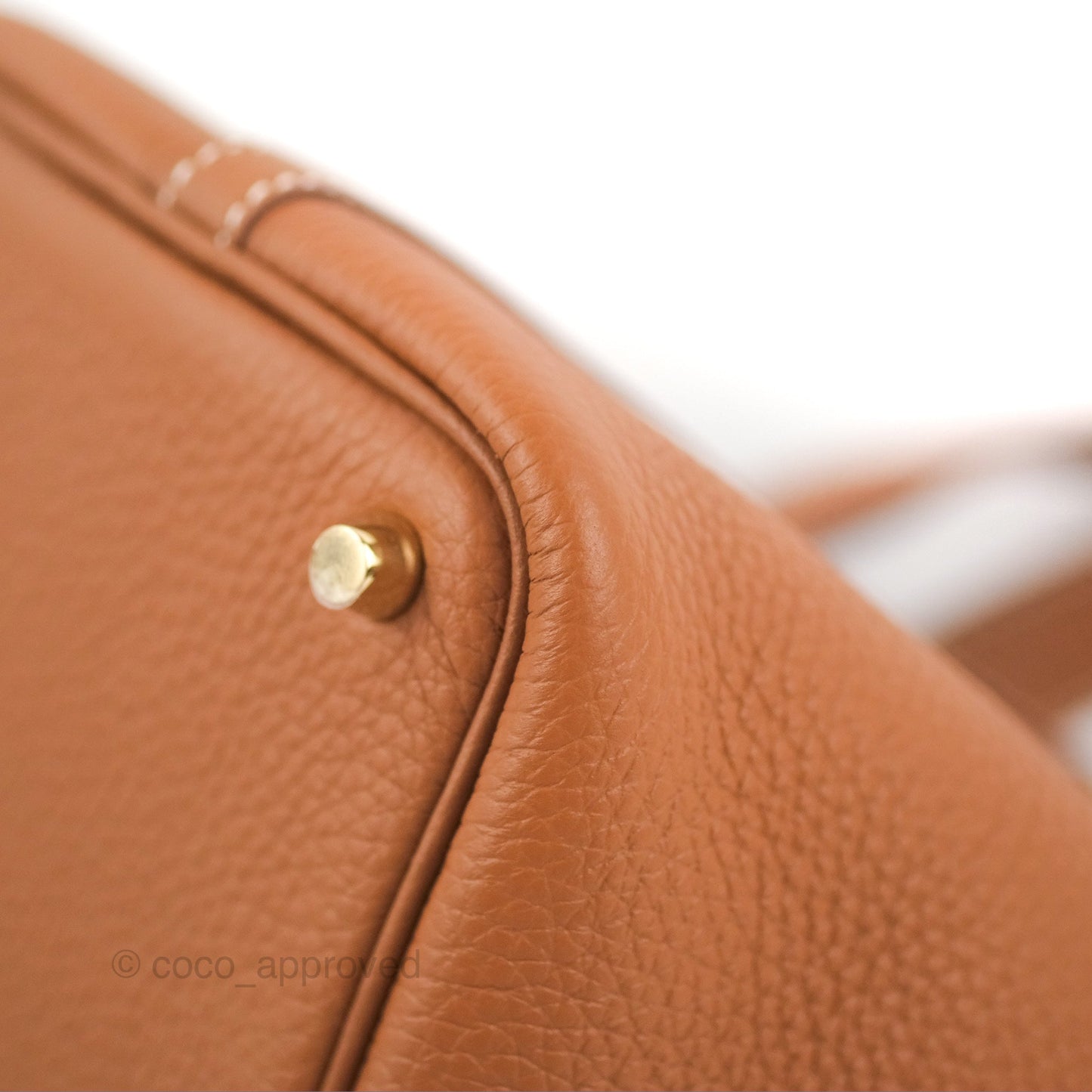 Hermès Picotin 18 Gold Clemence Gold Hardware