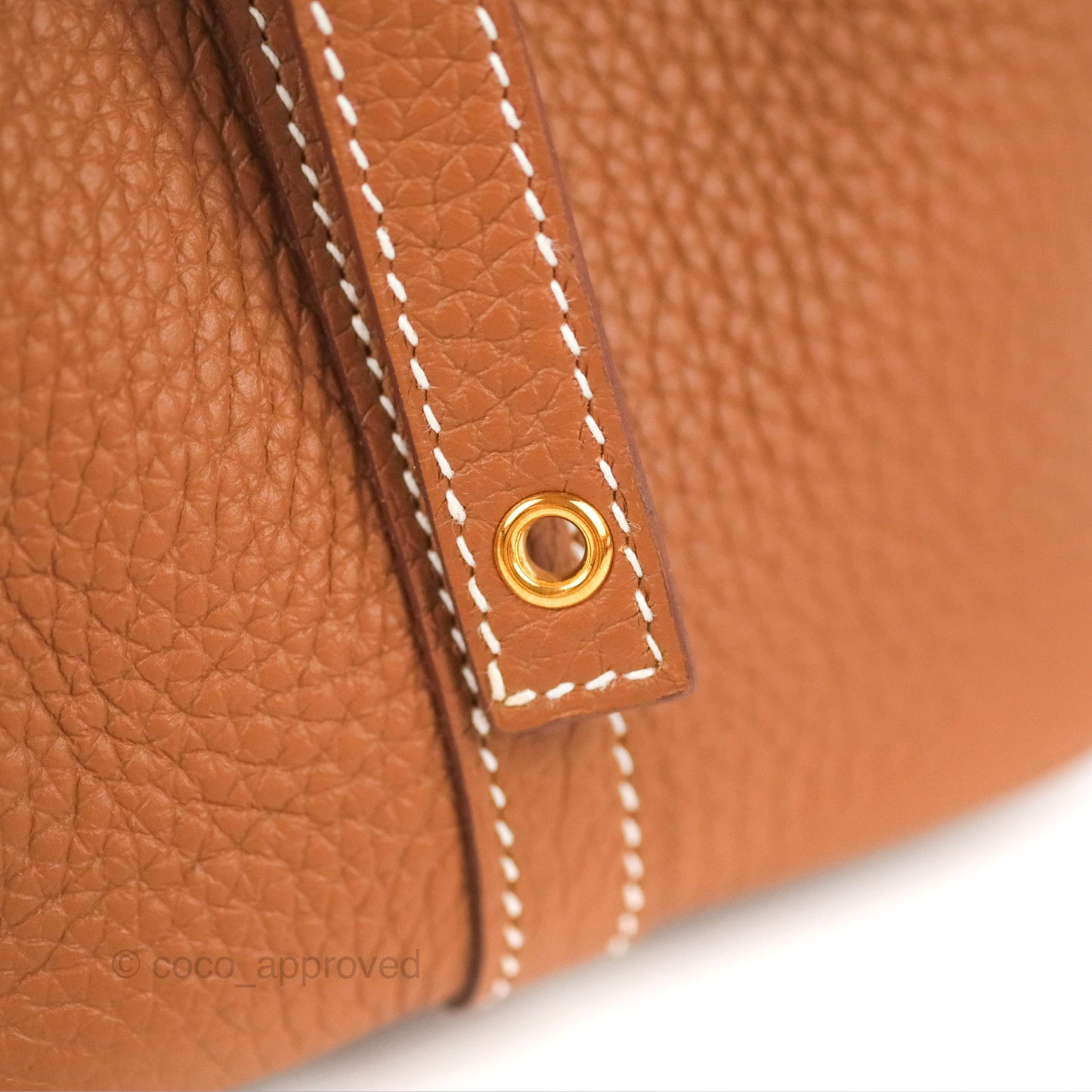 Hermès Picotin 18 Gold Clemence Gold Hardware