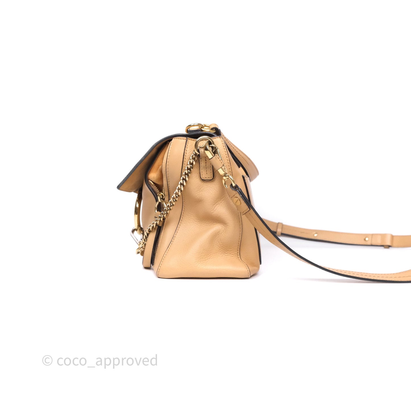 Chloe Small Faye Day Bag Blush Nude Calfskin