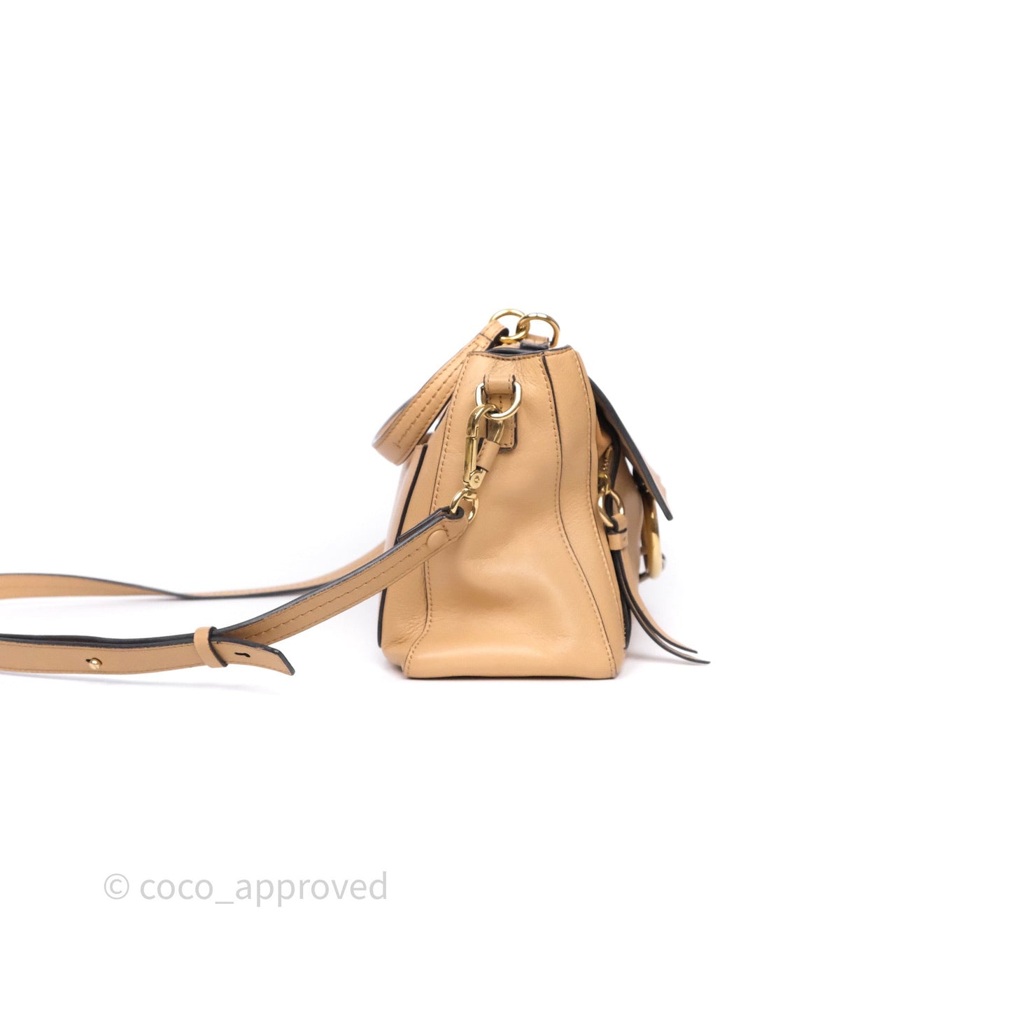 Chloe Small Faye Day Bag Blush Nude Calfskin