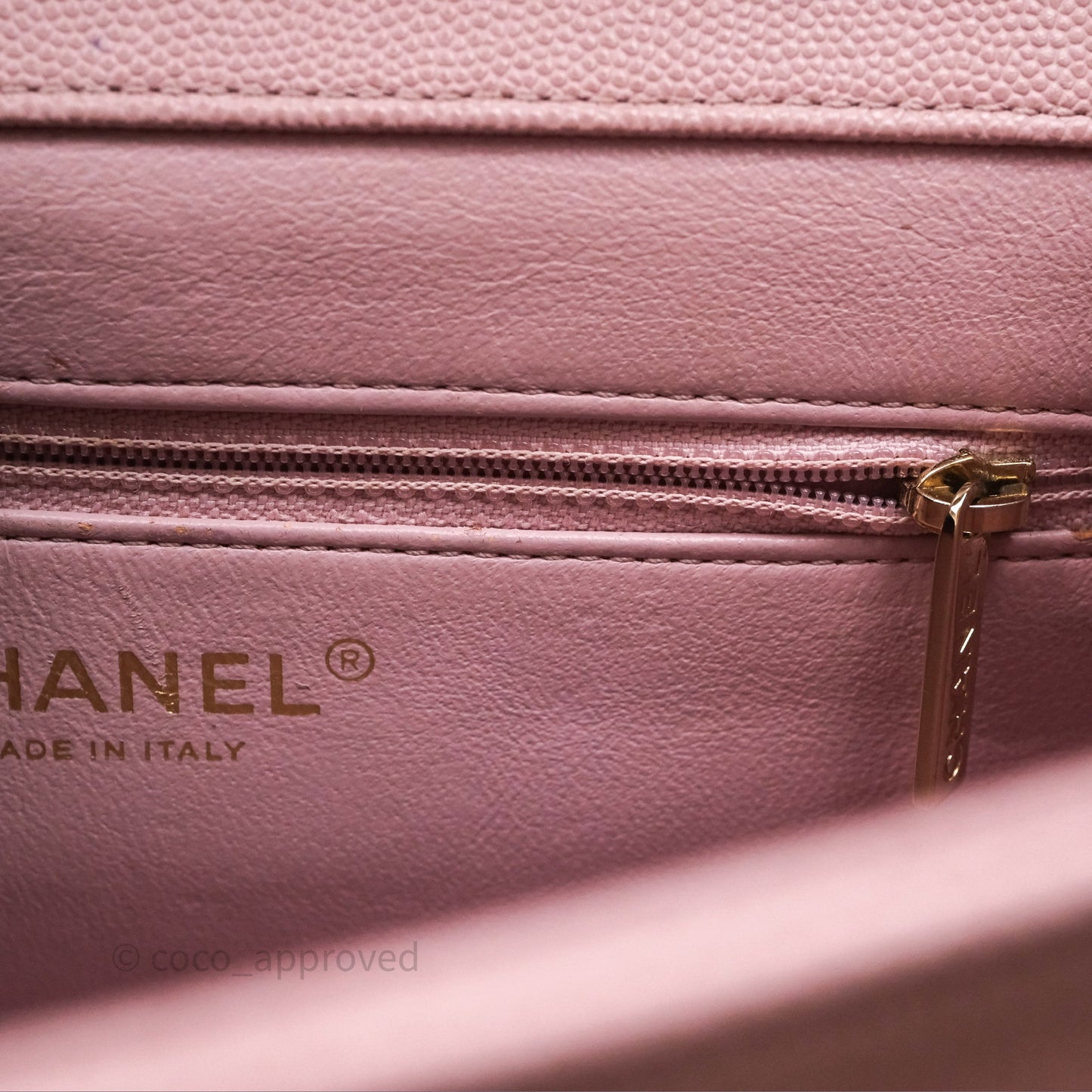 Chanel Quilted Medium Business Affinity Flap Pink Caviar Gold Hardware