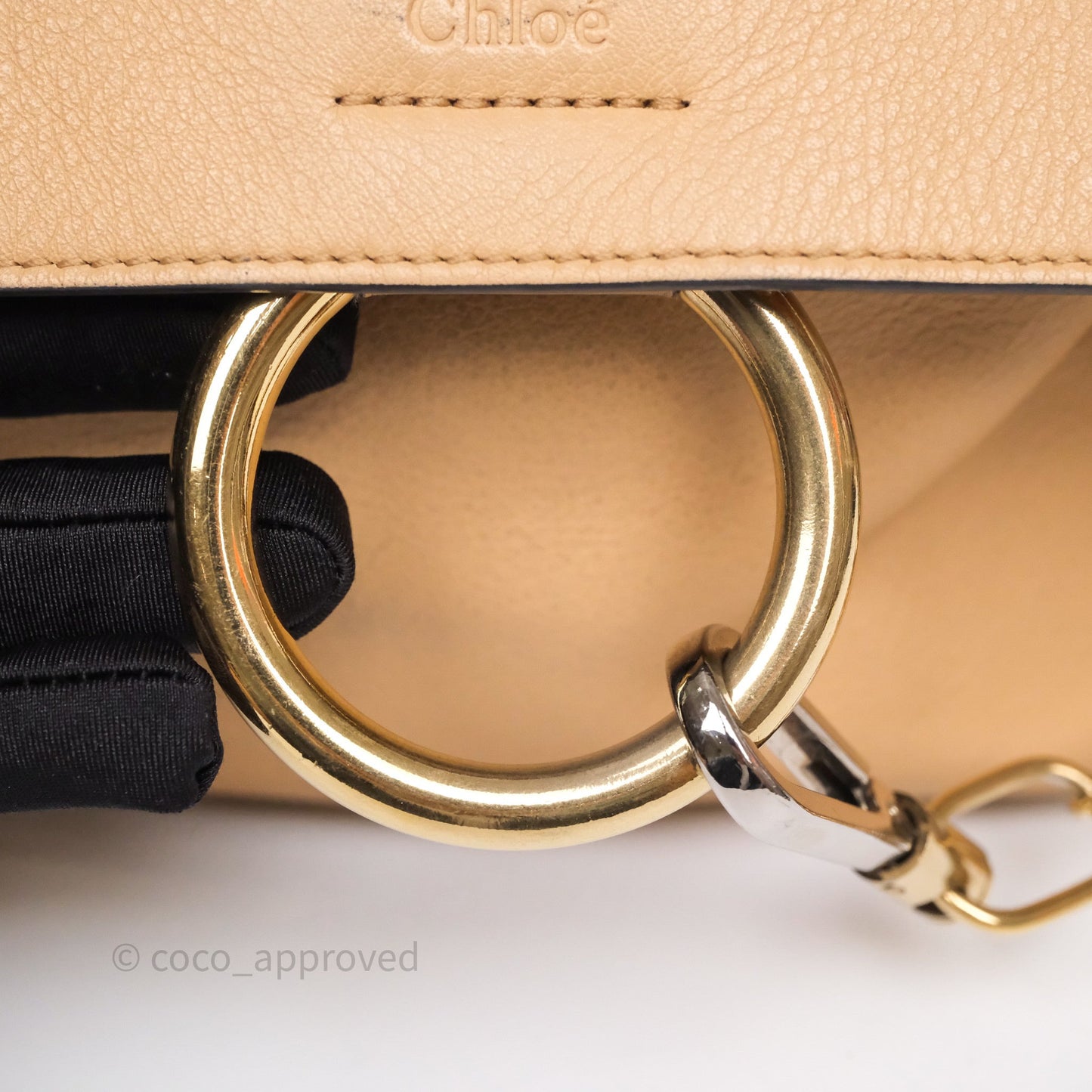 Chloe Small Faye Day Bag Blush Nude Calfskin