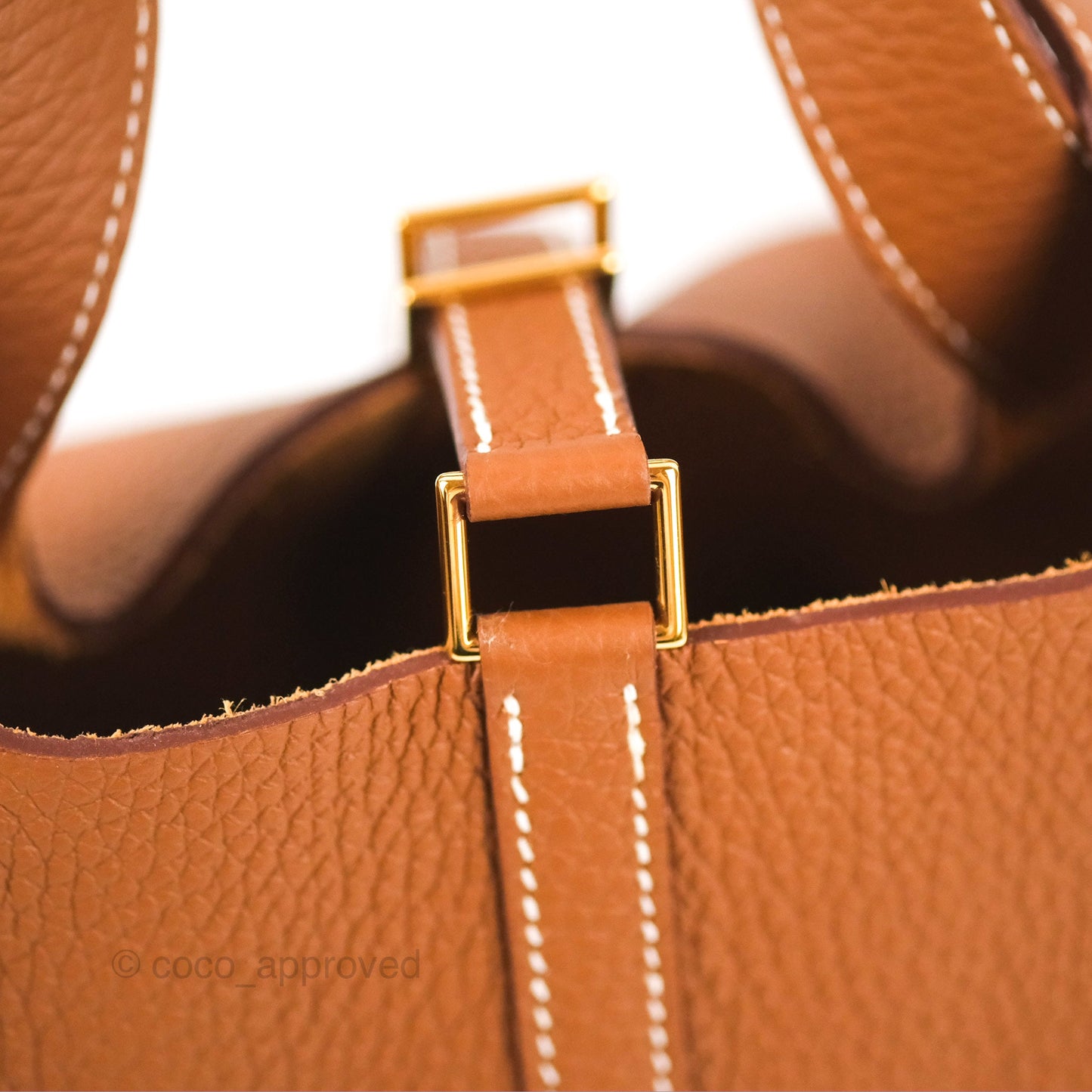 Hermès Picotin 18 Gold Clemence Gold Hardware