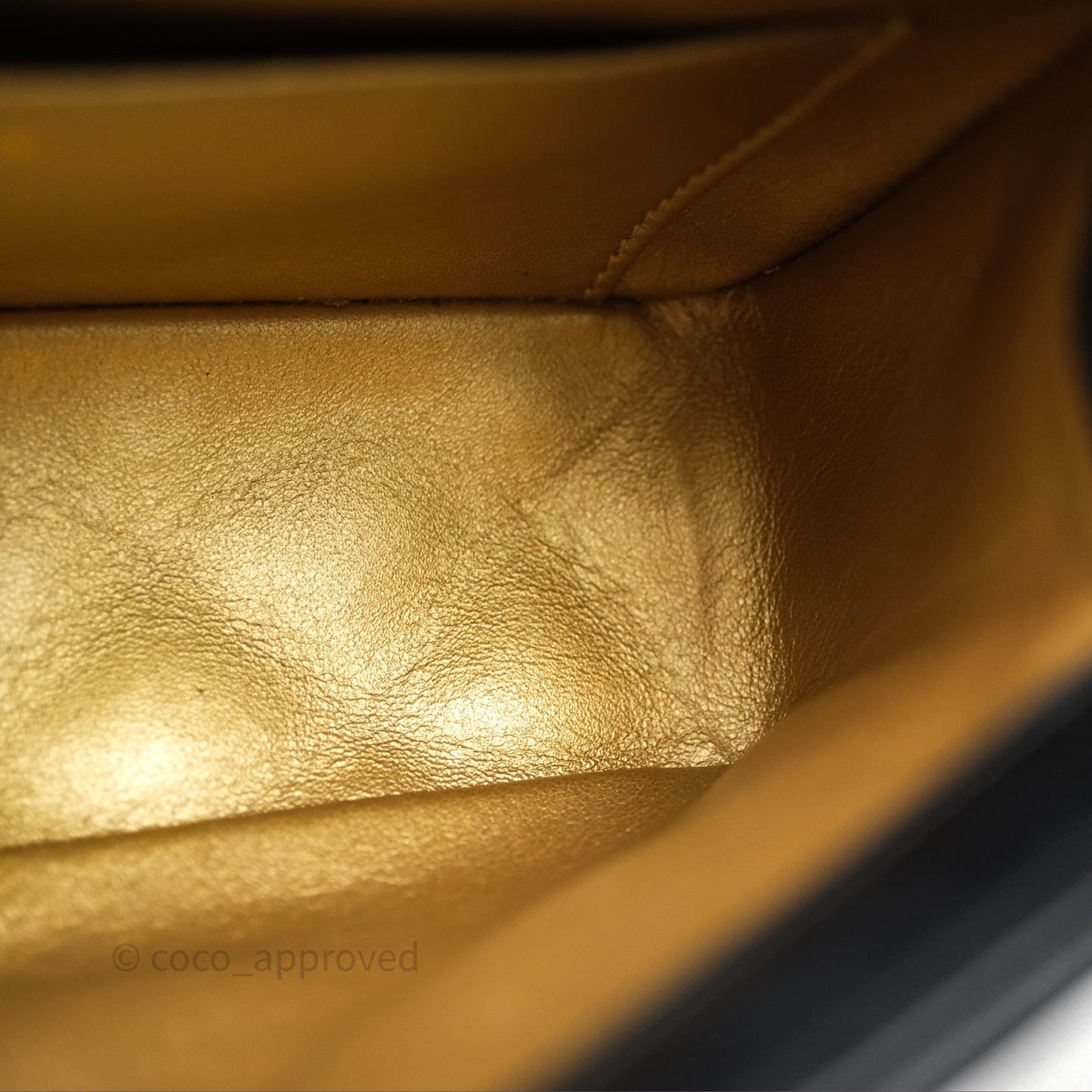 Chanel Mini Rectangular Pearl Crush Quilted Black Lambskin Aged Gold Hardware