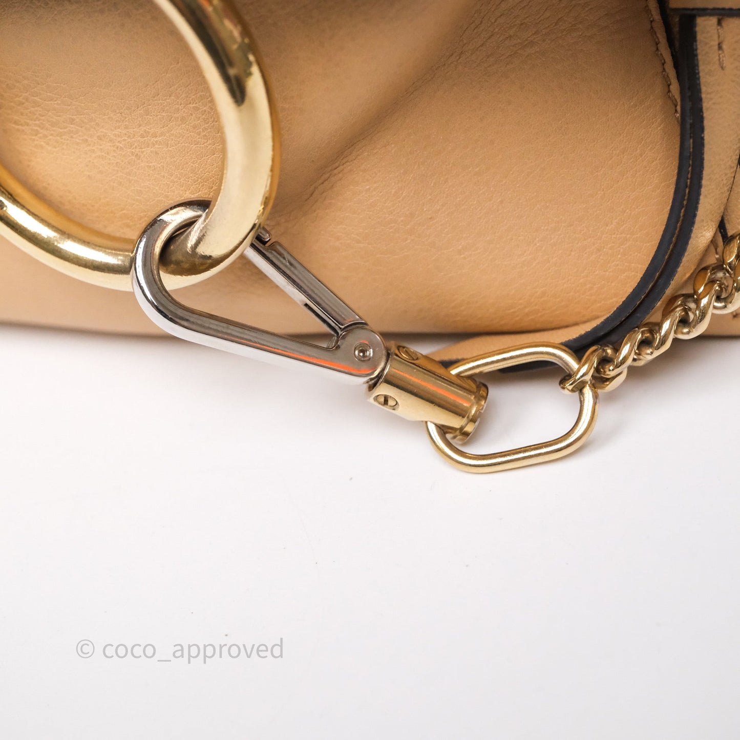 Chloe Small Faye Day Bag Blush Nude Calfskin
